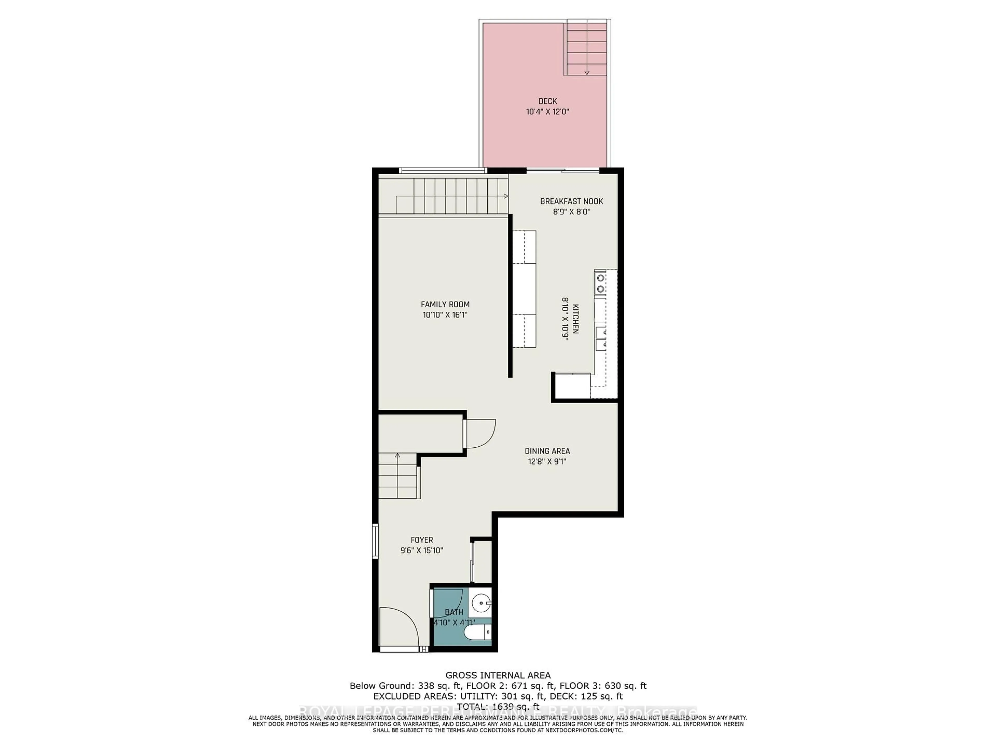 Floor plan for 170 MIDSUMMER Terr, Orleans Ontario K1E 3V6