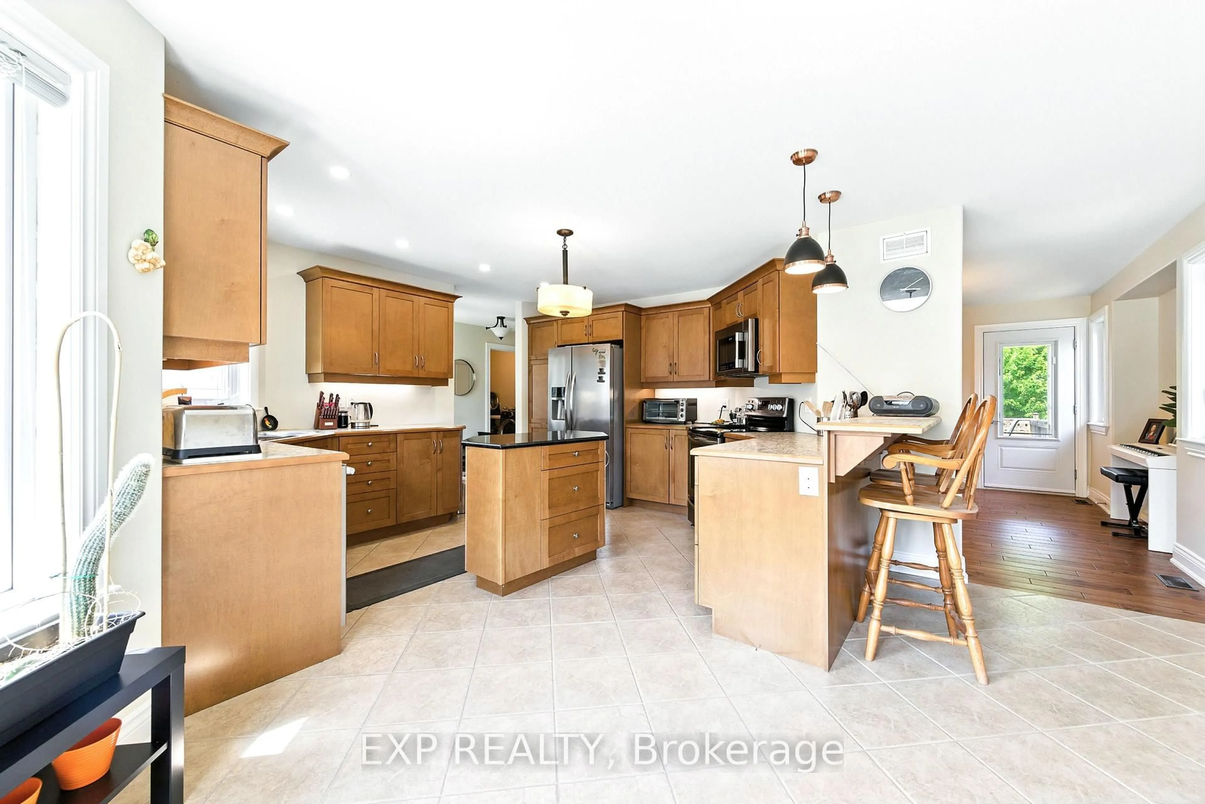 Open concept kitchen, ceramic/tile floor for 519 Coleraine Dr, Renfrew Ontario K7V 1X3