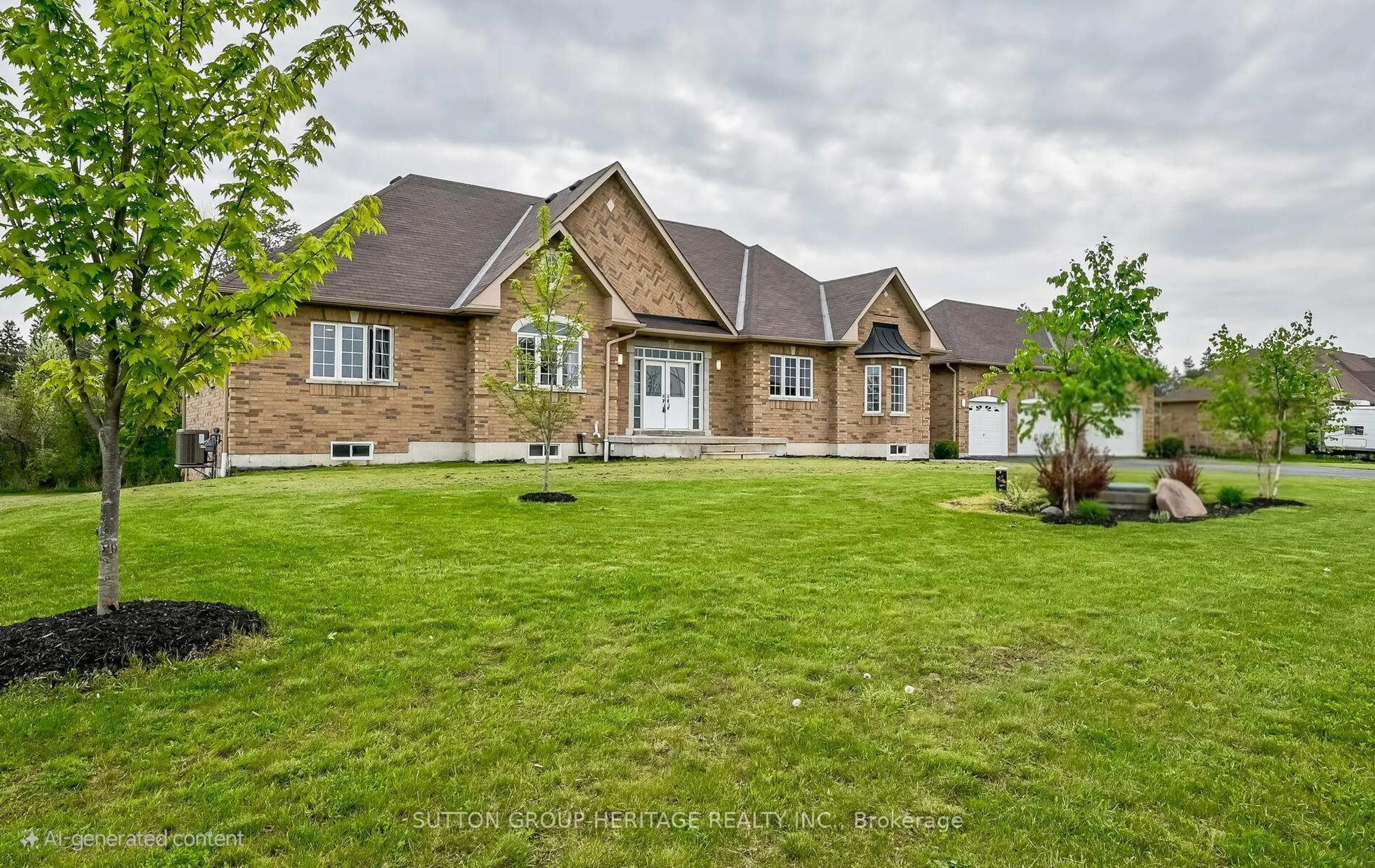 A pic from outside/outdoor area/front of a property/back of a property/a pic from drone, unknown for 61 Songbird Cres, Kawartha Lakes Ontario K9V 0A9