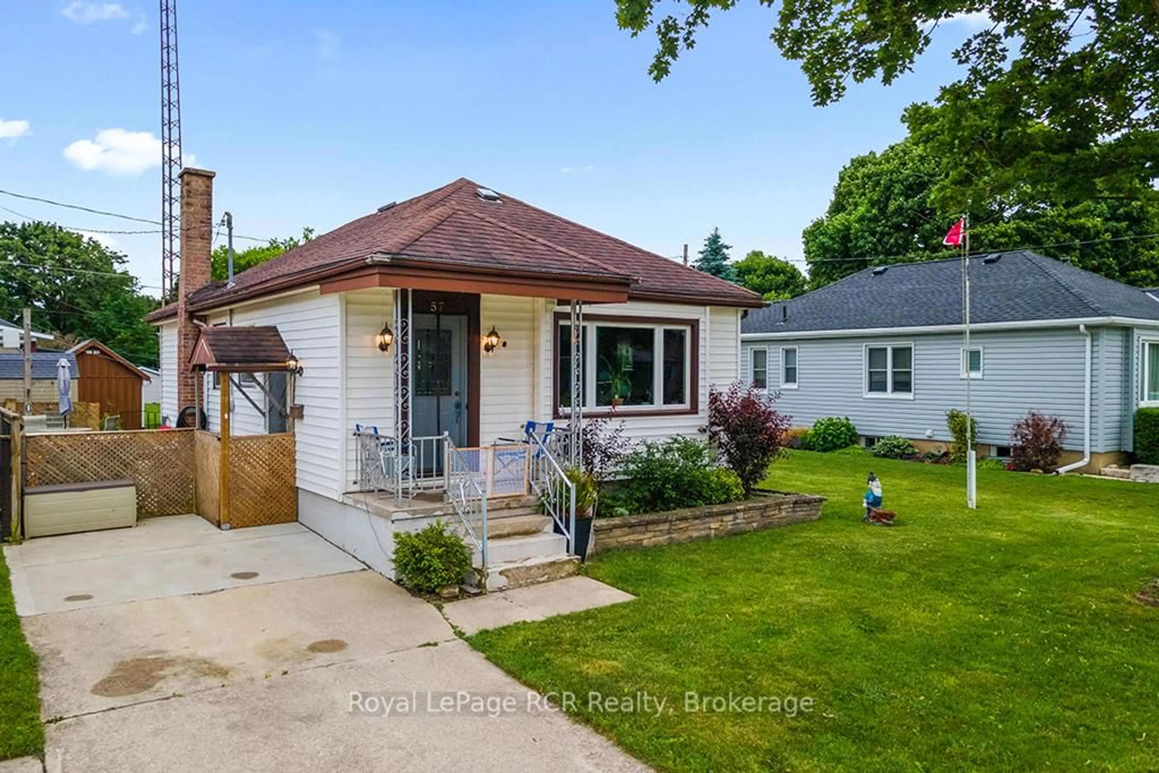 A pic from outside/outdoor area/front of a property/back of a property/a pic from drone, street for 57 7th St SE St, Arran-Elderslie Ontario N0G 1L0