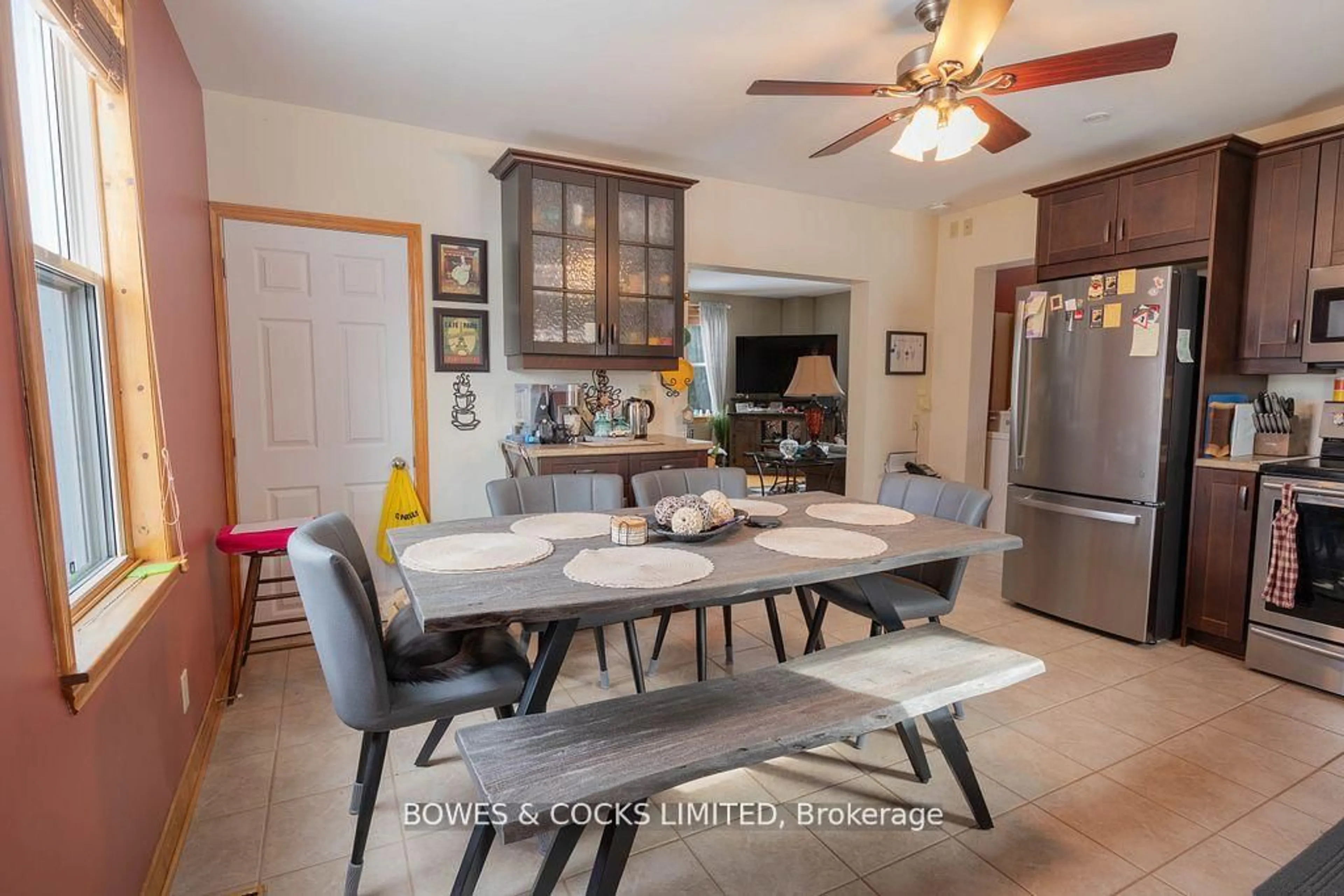 Open concept kitchen, ceramic/tile floor for 5635 HIGHWAY 620, Coe Hill Ontario K0L 1P0