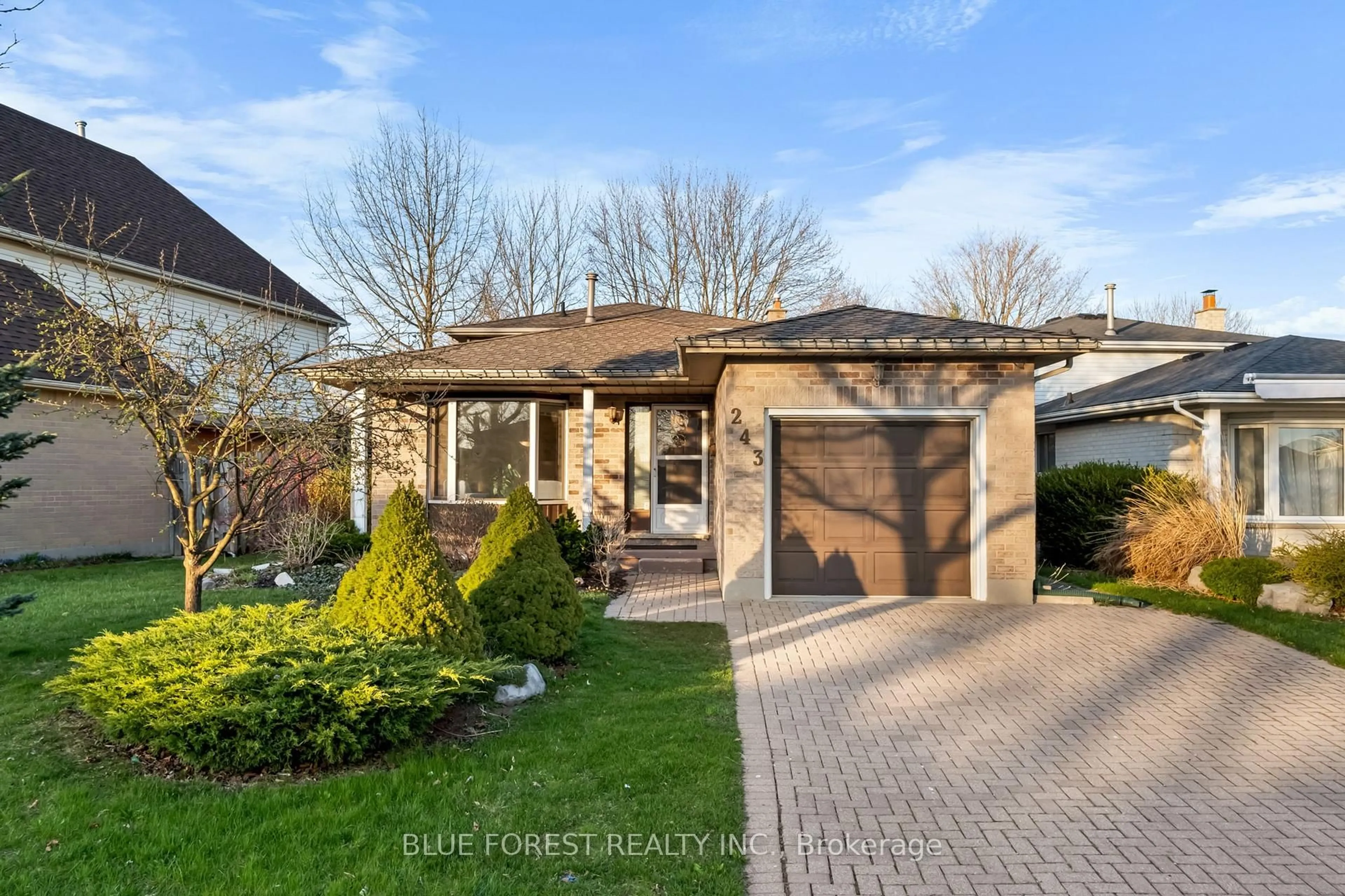 Home with brick exterior material, street for 243 Edmunds Pl, London South Ontario N5Z 4V9