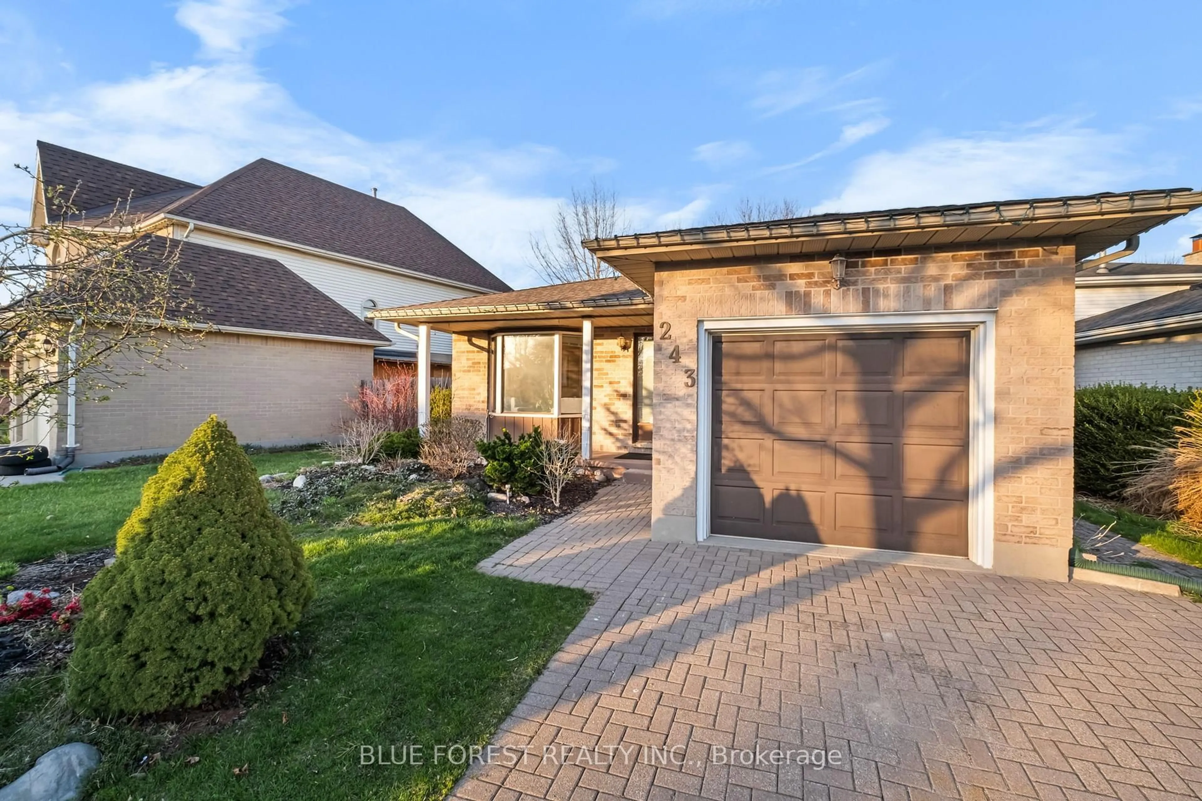 Home with brick exterior material, street for 243 Edmunds Pl, London South Ontario N5Z 4V9