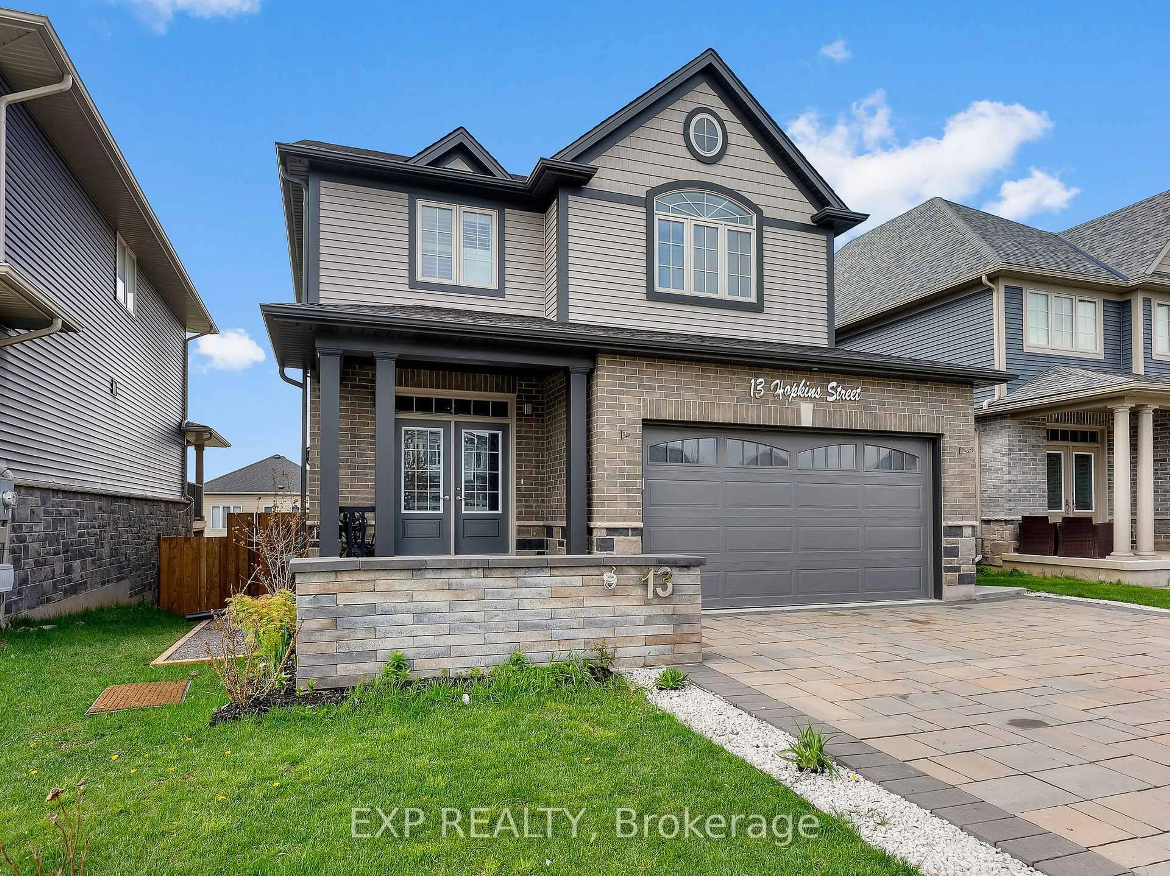 Home with brick exterior material, street for 13 Hopkins St, Thorold Ontario L2V 0E9