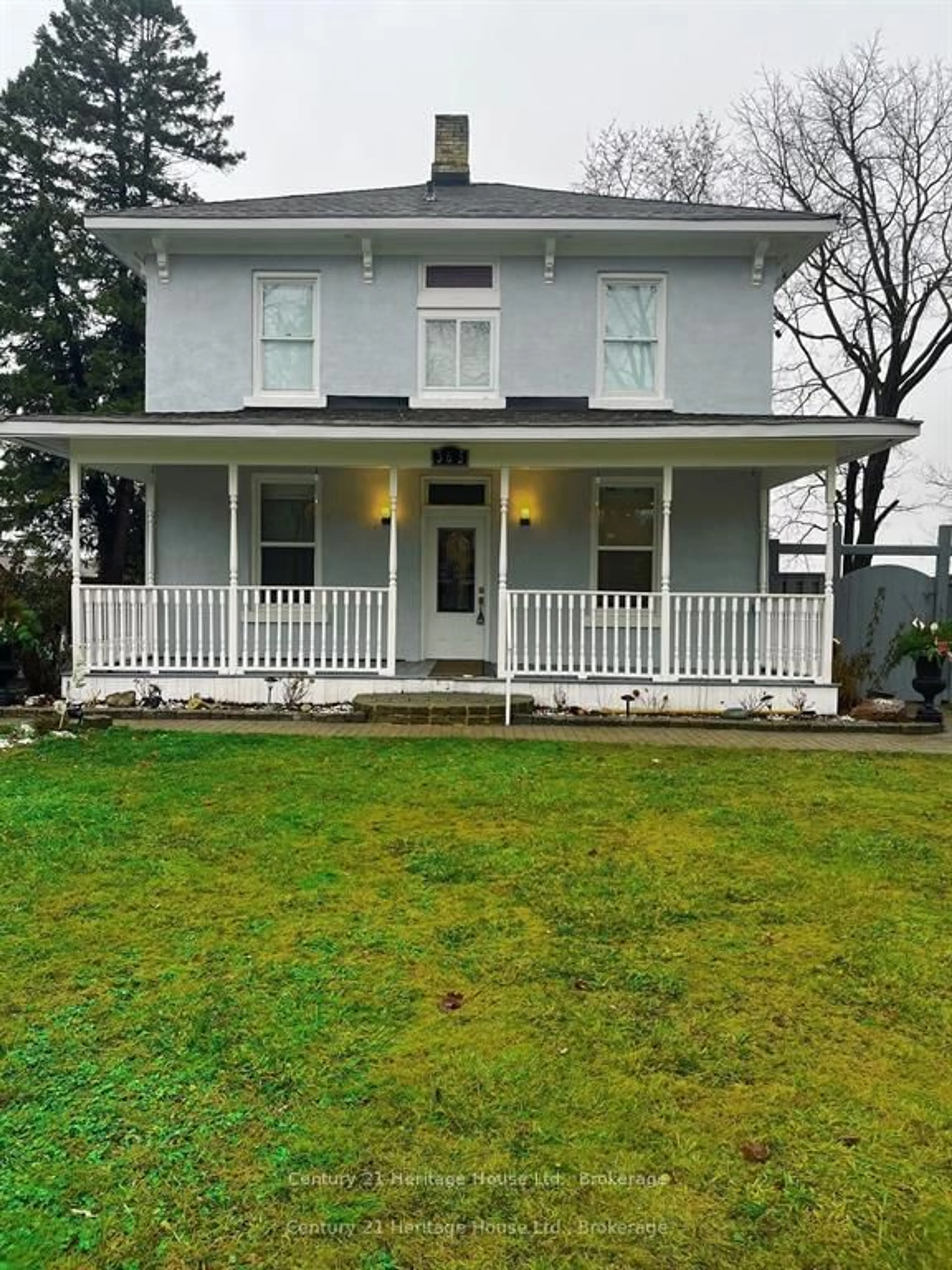 Home with vinyl exterior material, street for 365 Durham St, Wellington North Ontario N0G 2L1