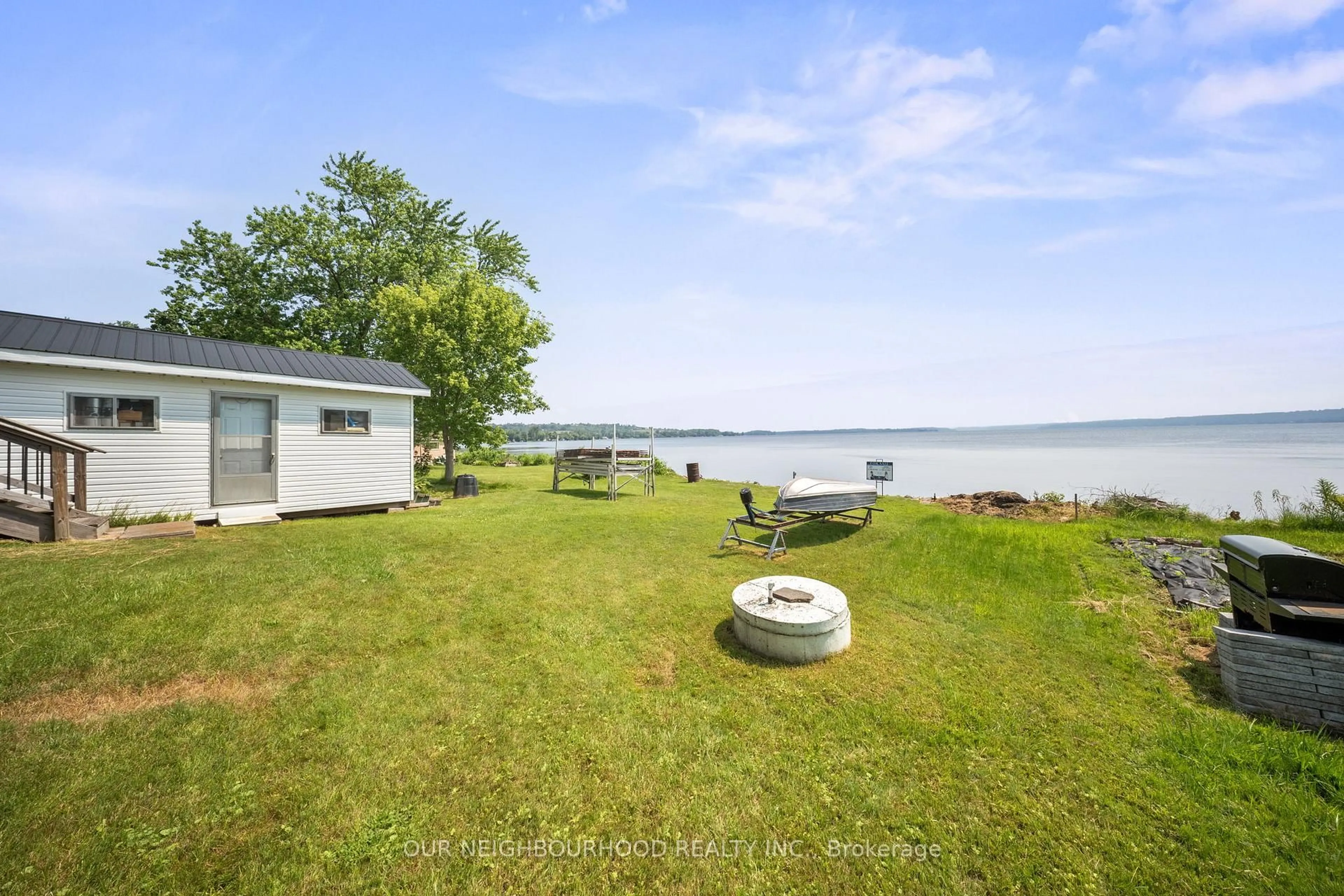 Patio, water/lake/river/ocean view for 361 Hannah Rd #325, Hamilton Township Ontario K0L 1B0