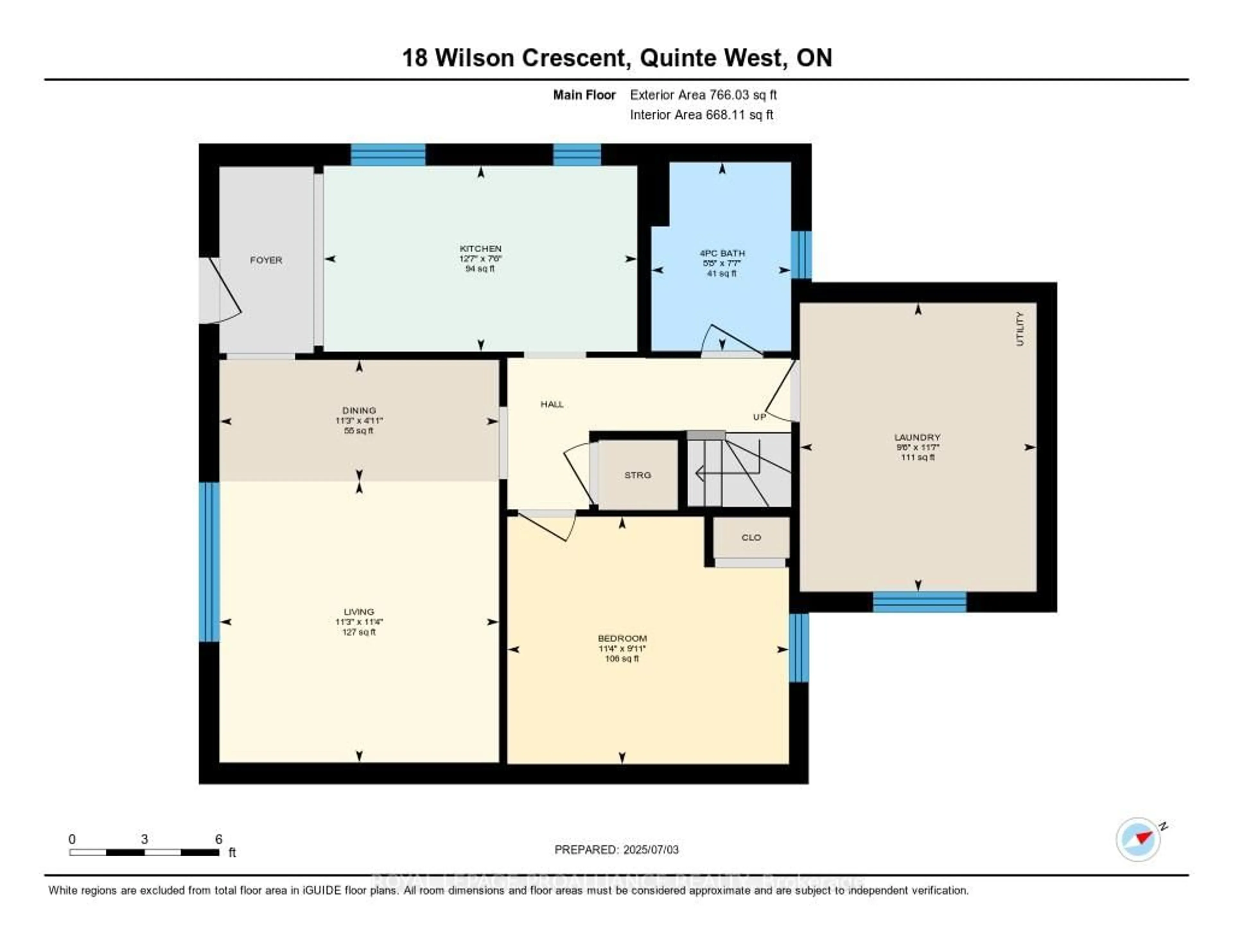 Floor plan for 18 Wilson Cres, Quinte West Ontario K8V 1Y2