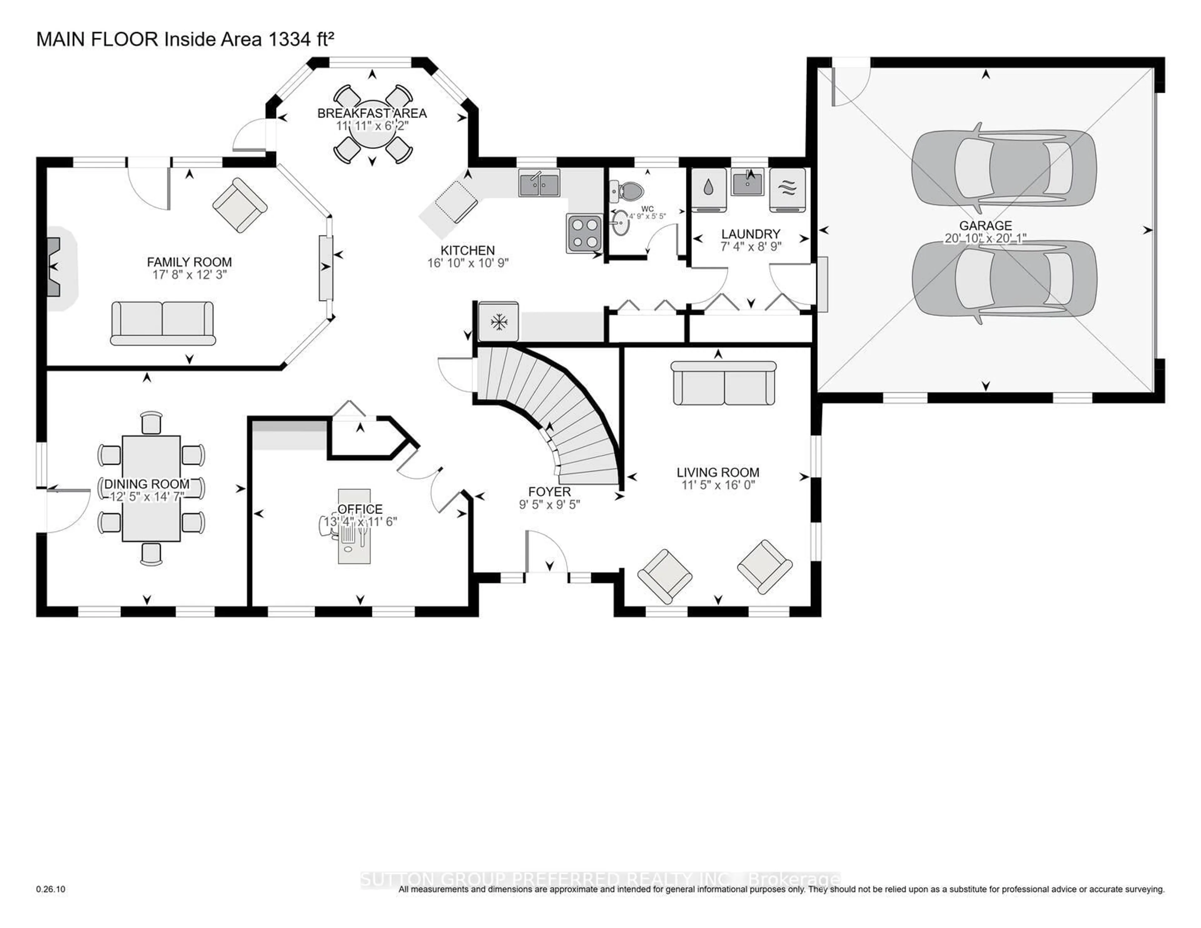 Floor plan for 63 Wheeler Crt, Thames Centre Ontario N0L 1G2