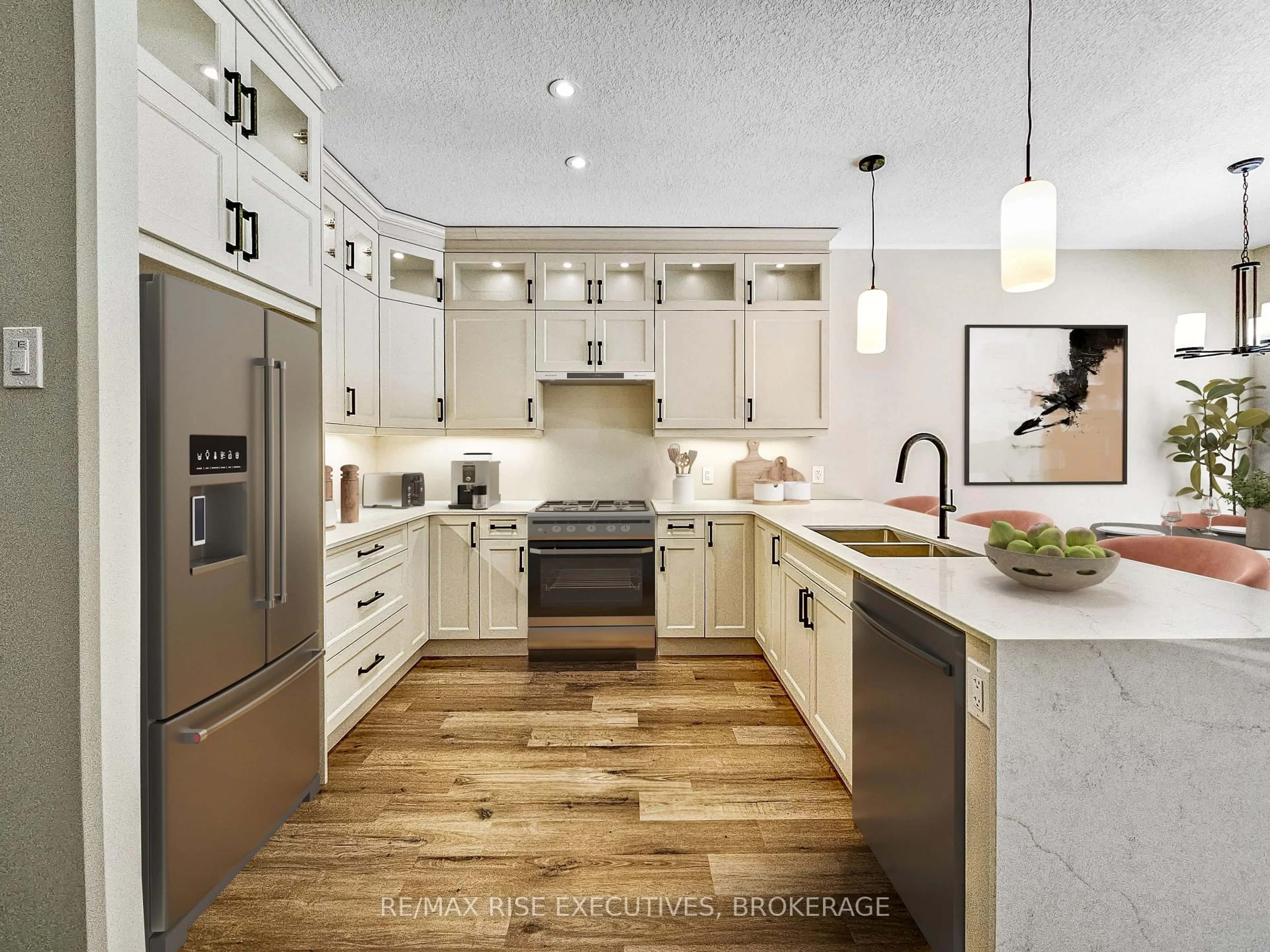 Open concept kitchen, unknown for 173 Creighton Dr, Bissett Creek Ontario K0H 2H0