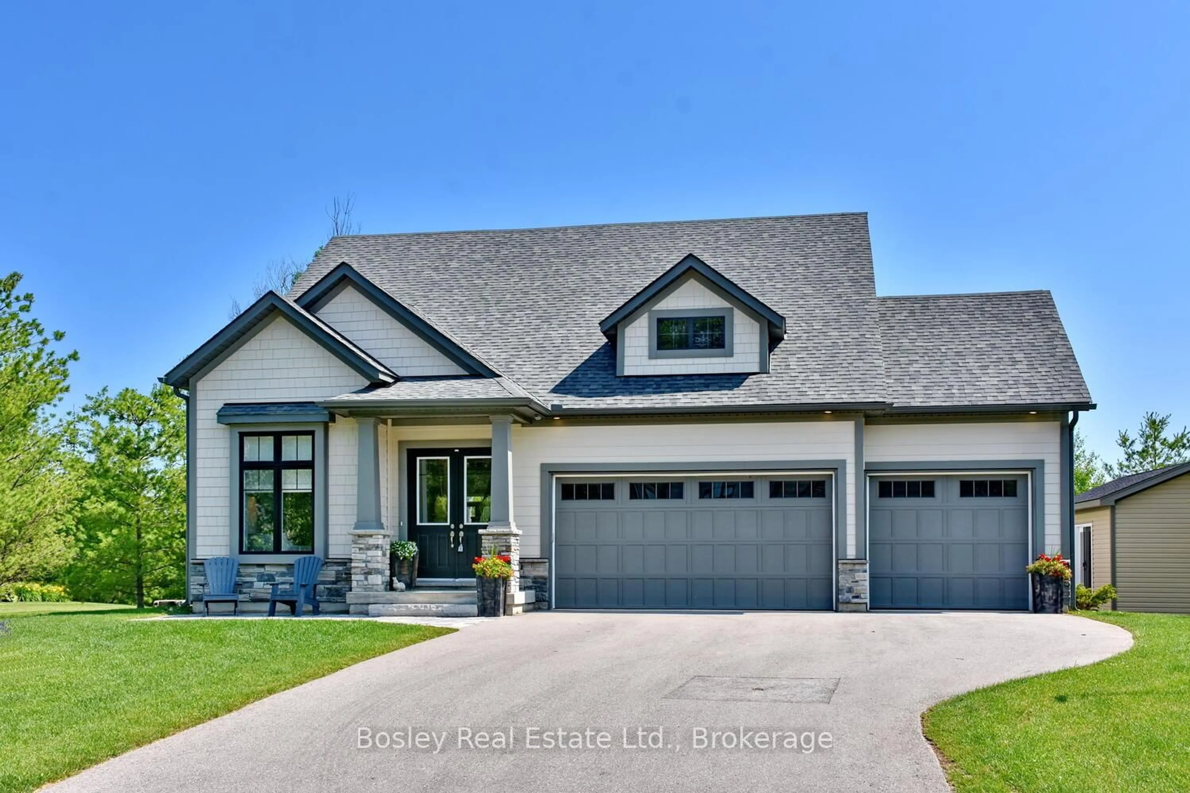 Home with brick exterior material, street for 148 Timber Lane, Blue Mountains Ontario N0H 2P0