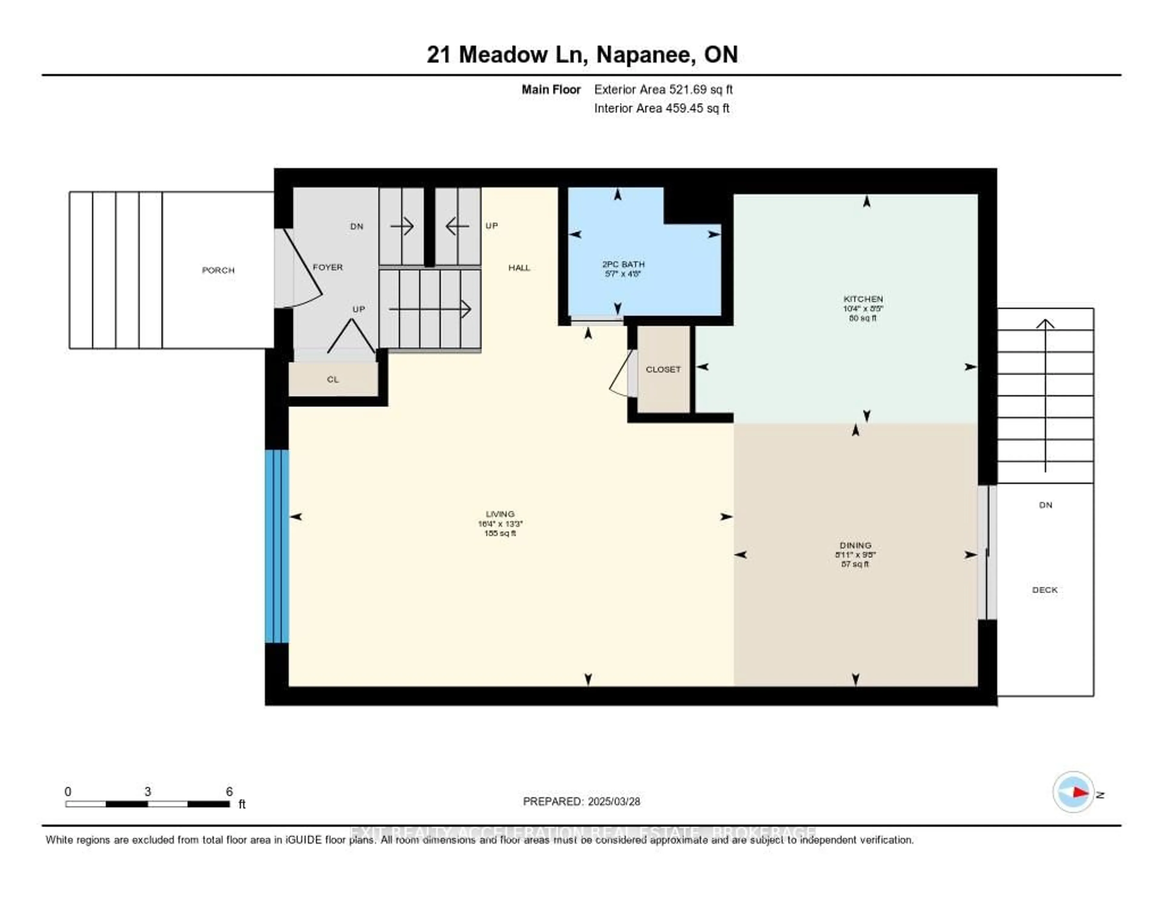 Floor plan for 21 Meadow Lane, Greater Napanee Ontario K7R 3R8