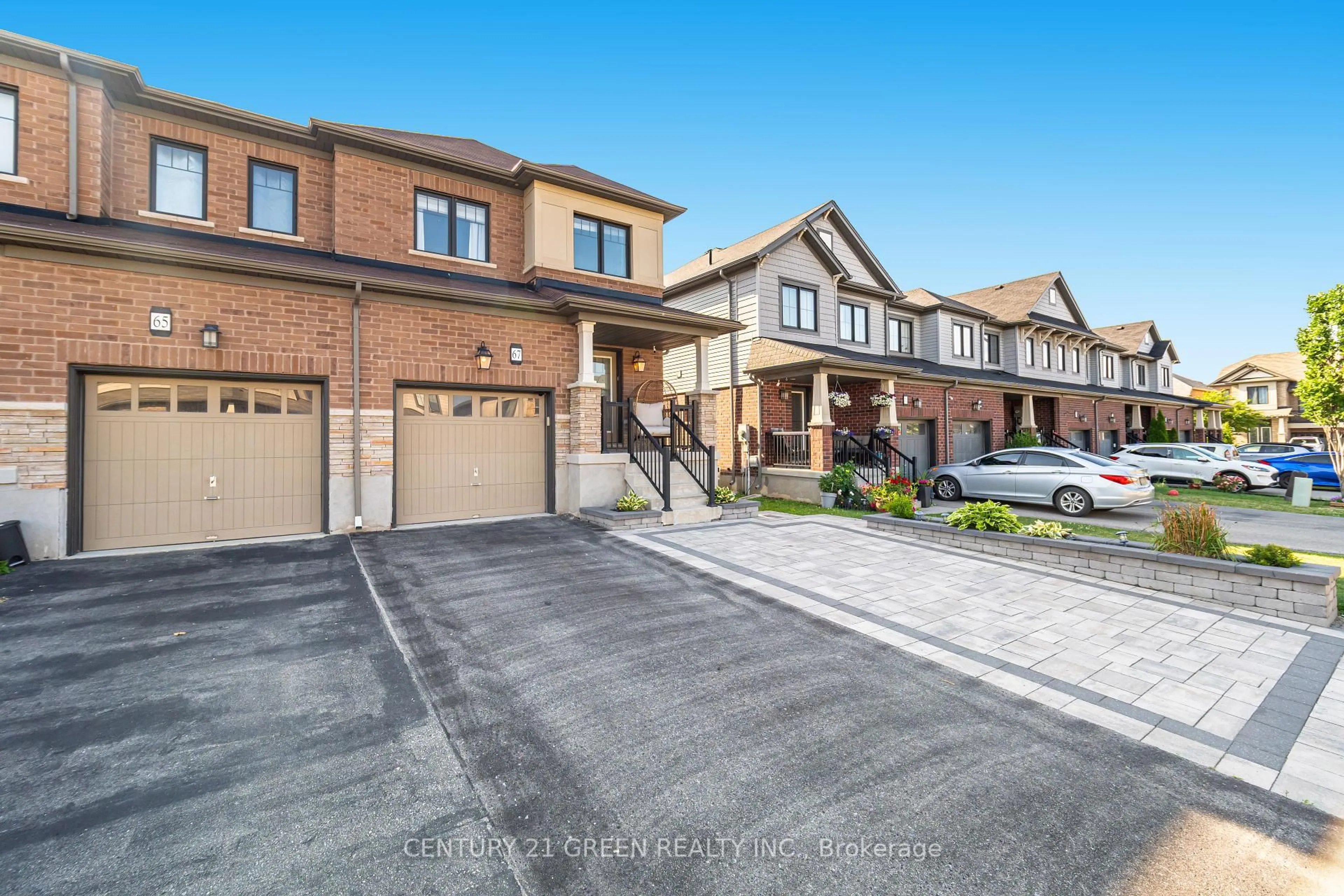 Home with brick exterior material, street for 67 Sherway St, Hamilton Ontario L8J 0J3