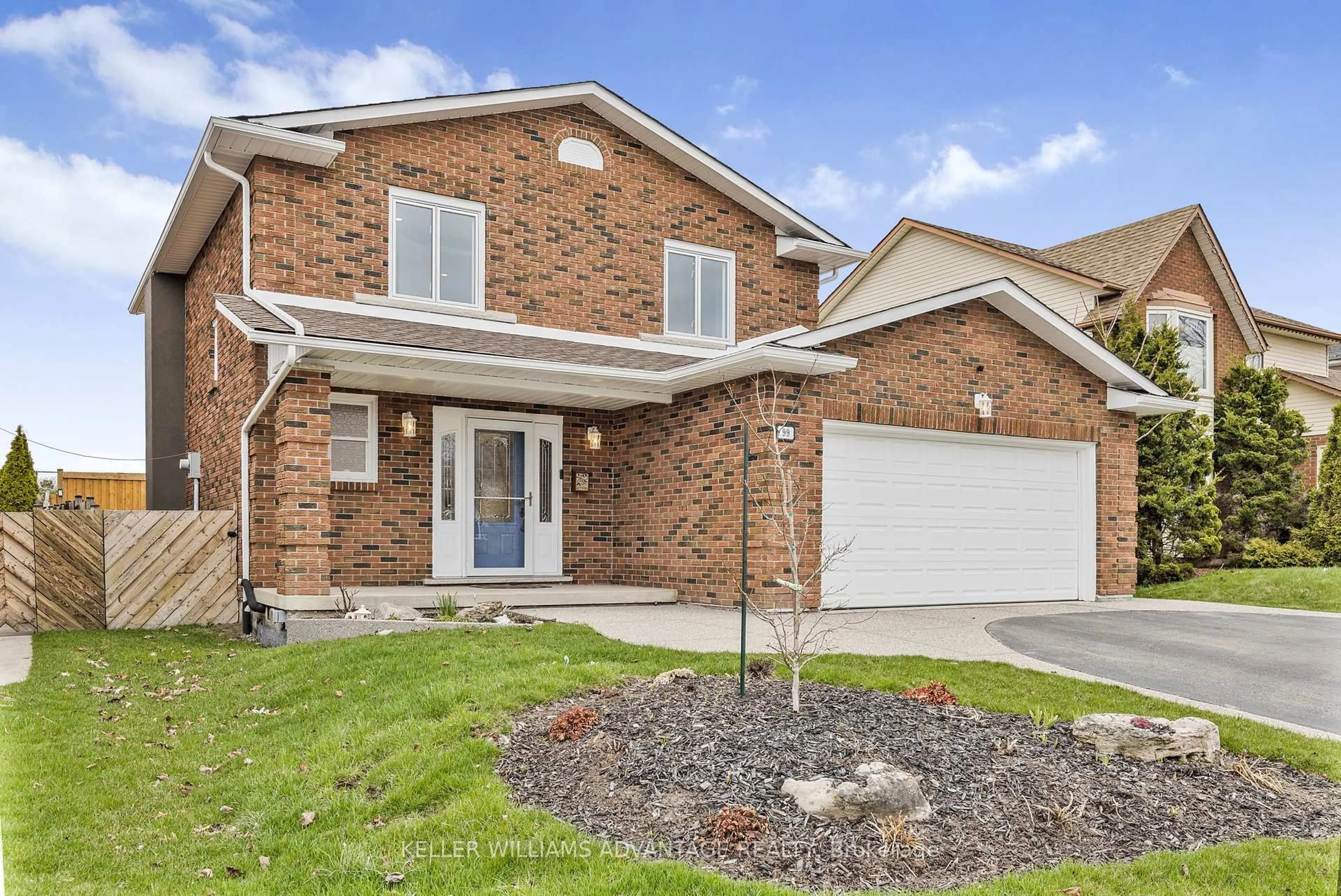 Home with brick exterior material, street for 99 Pinewarbler Dr, Hamilton Ontario L9A 4Z5