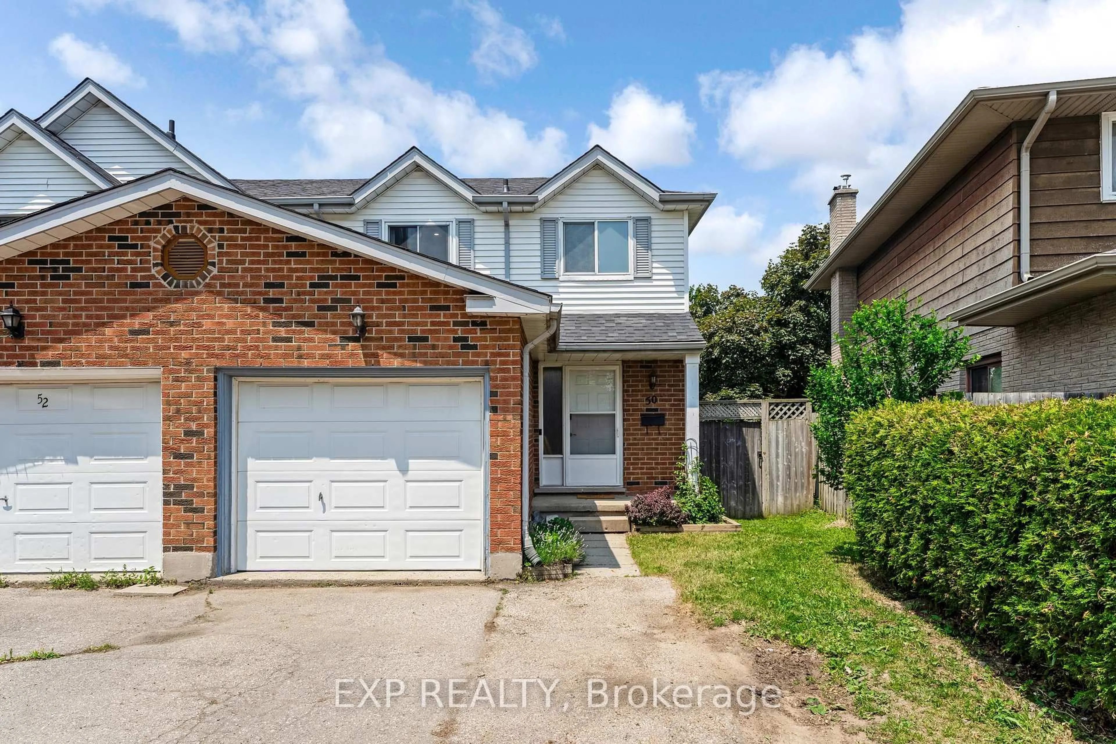 A pic from outside/outdoor area/front of a property/back of a property/a pic from drone, street for 50 Highland Cres, Kitchener Ontario N2M 5C1