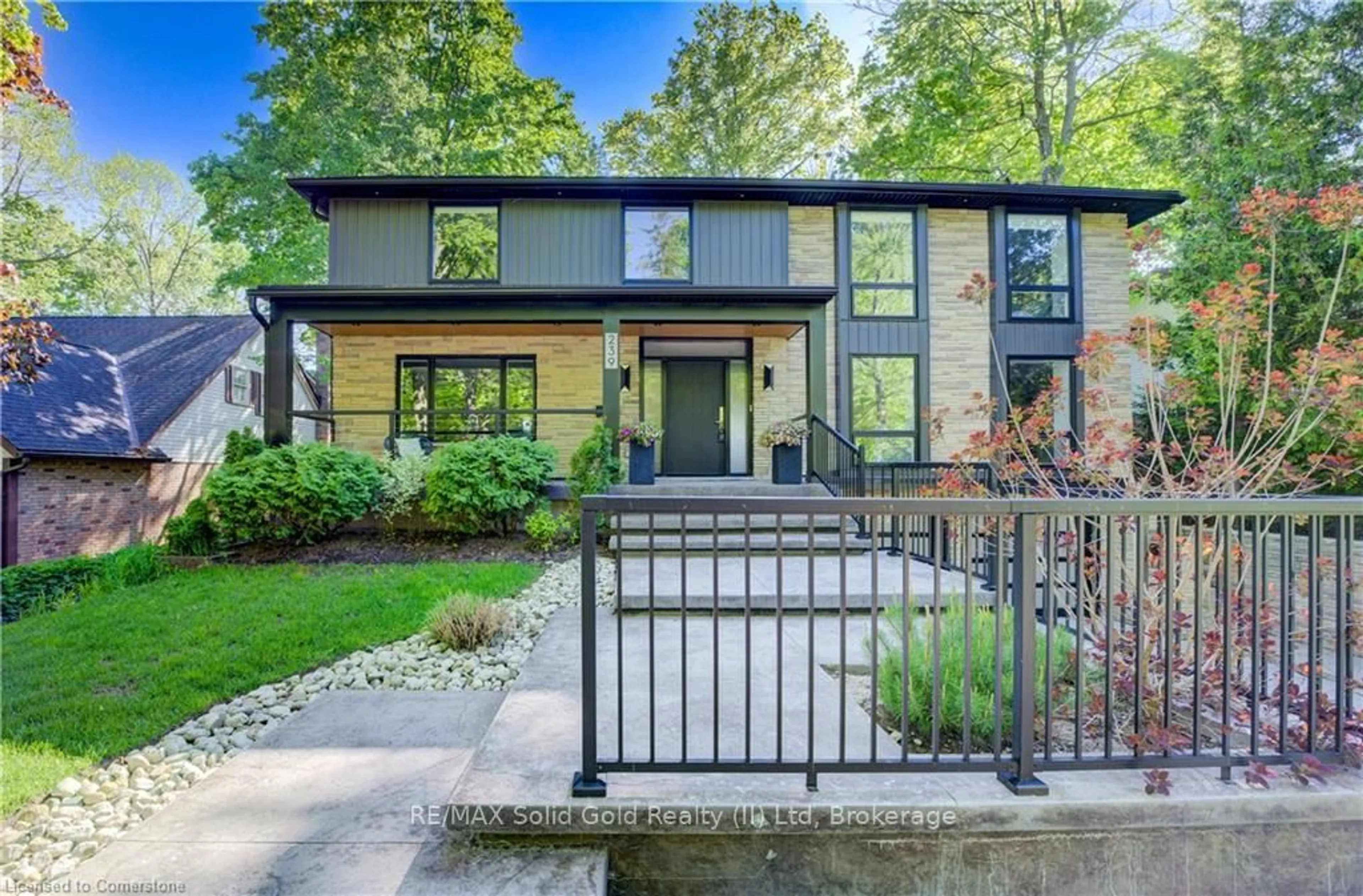Home with brick exterior material, street for 239 Corrie Cres, Waterloo Ontario N2L 5W3