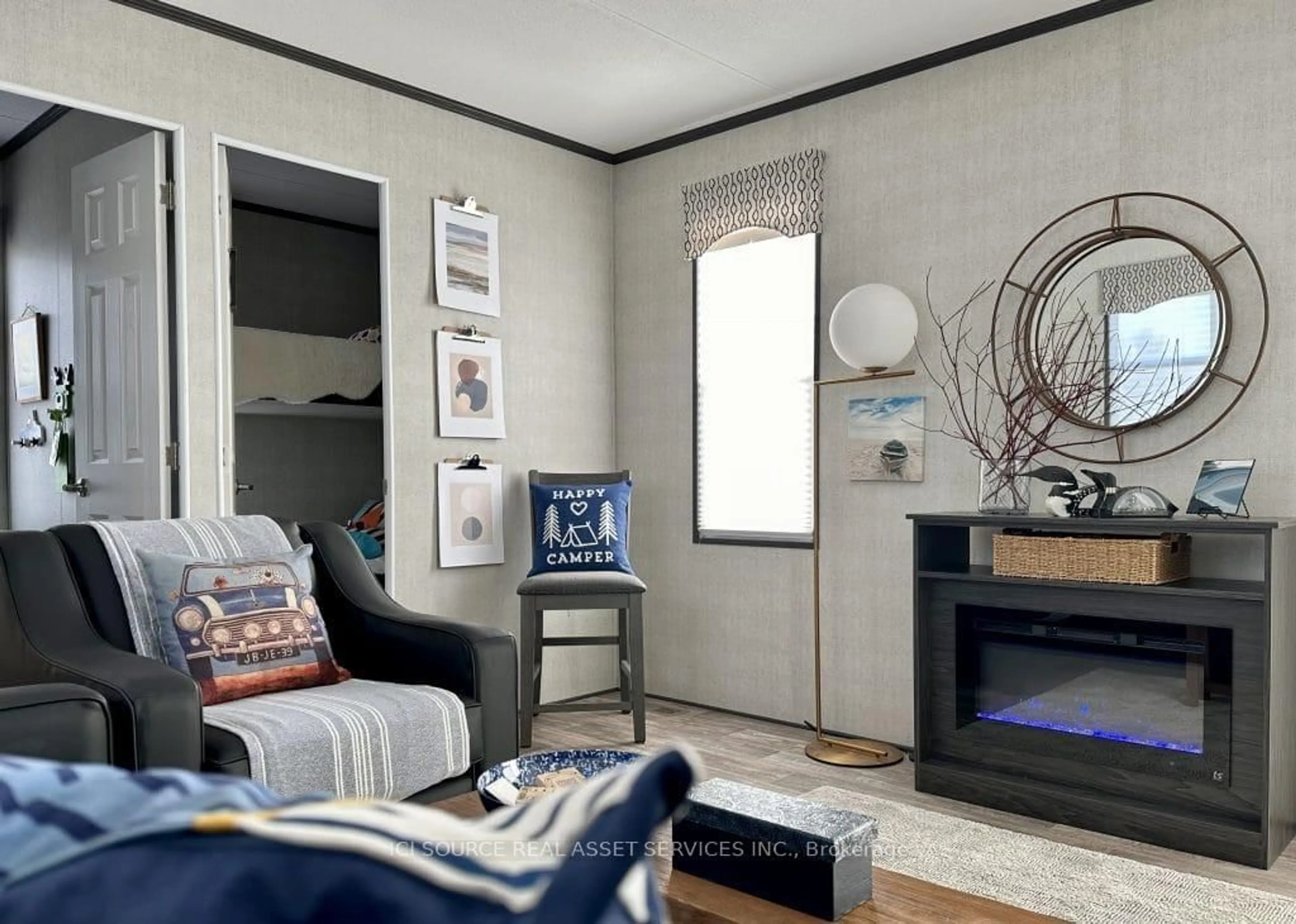 Living room with furniture, unknown for 1047 Bonnie Lake Camp Rd Rd #WAVERLY, Bracebridge Ontario P1L 1W9