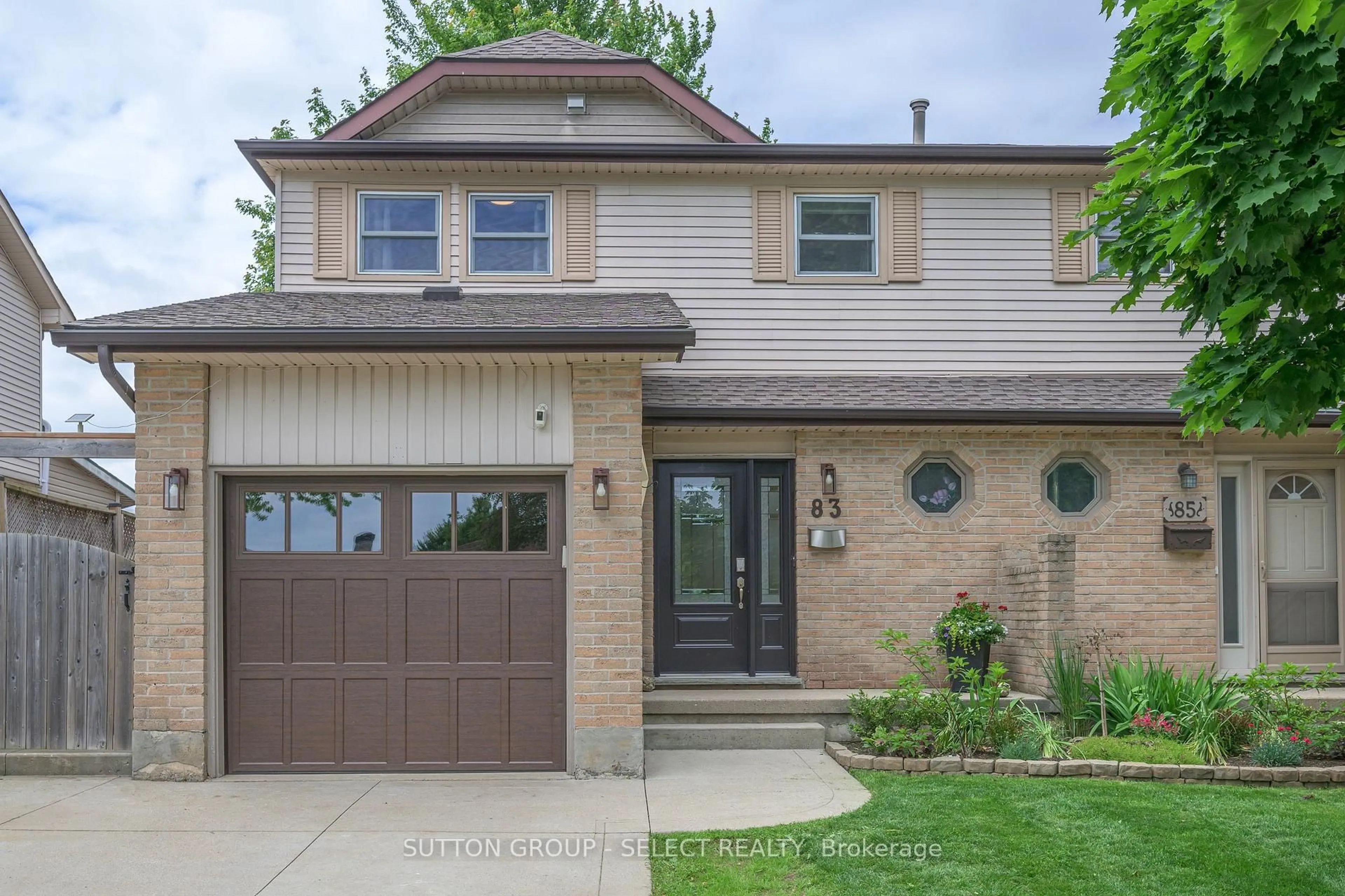 Home with brick exterior material, street for 83 Erica Cres, London South Ontario N6E 3P5