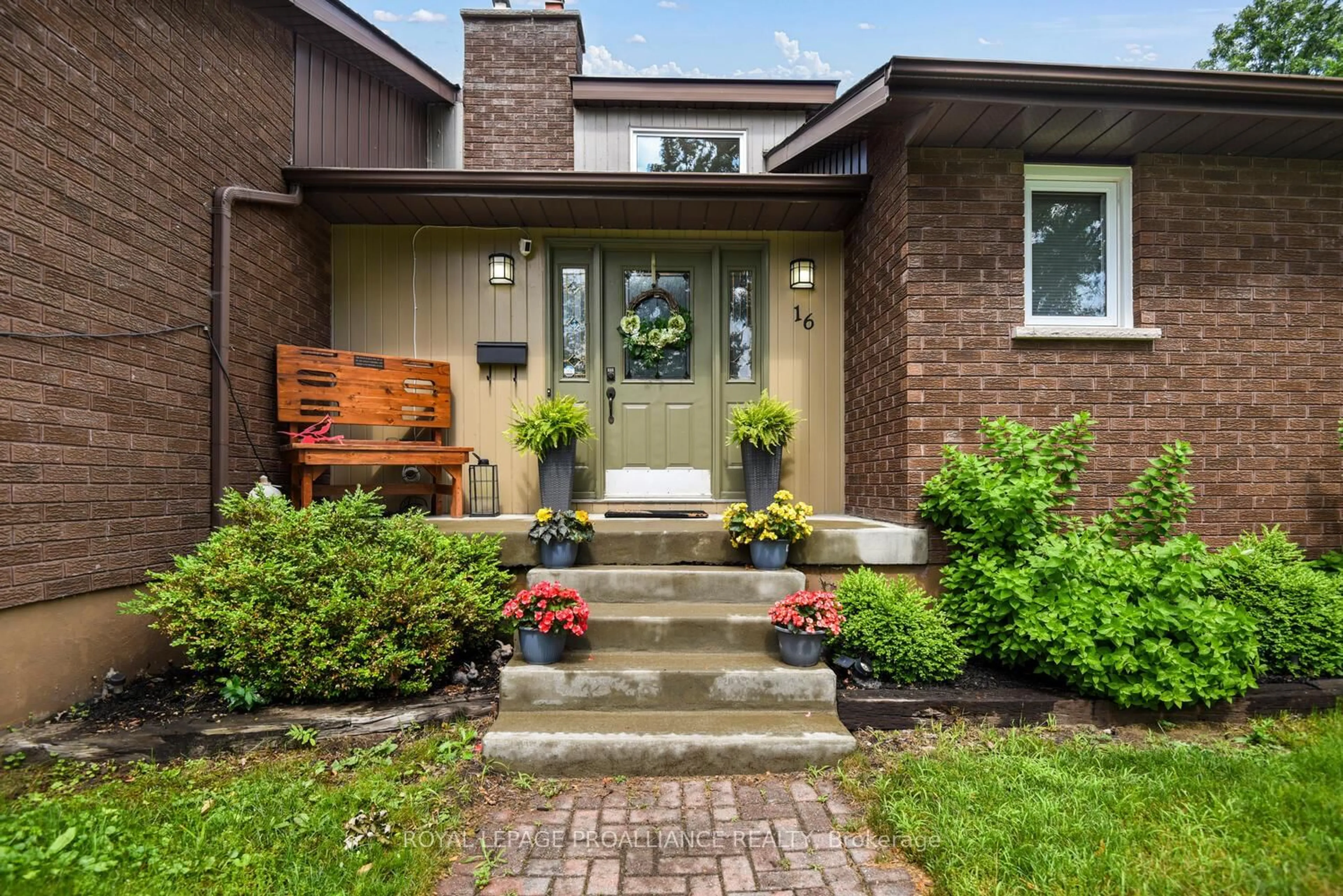Home with brick exterior material, street for 16 Willow Dr, Augusta Ontario K0E 1P0