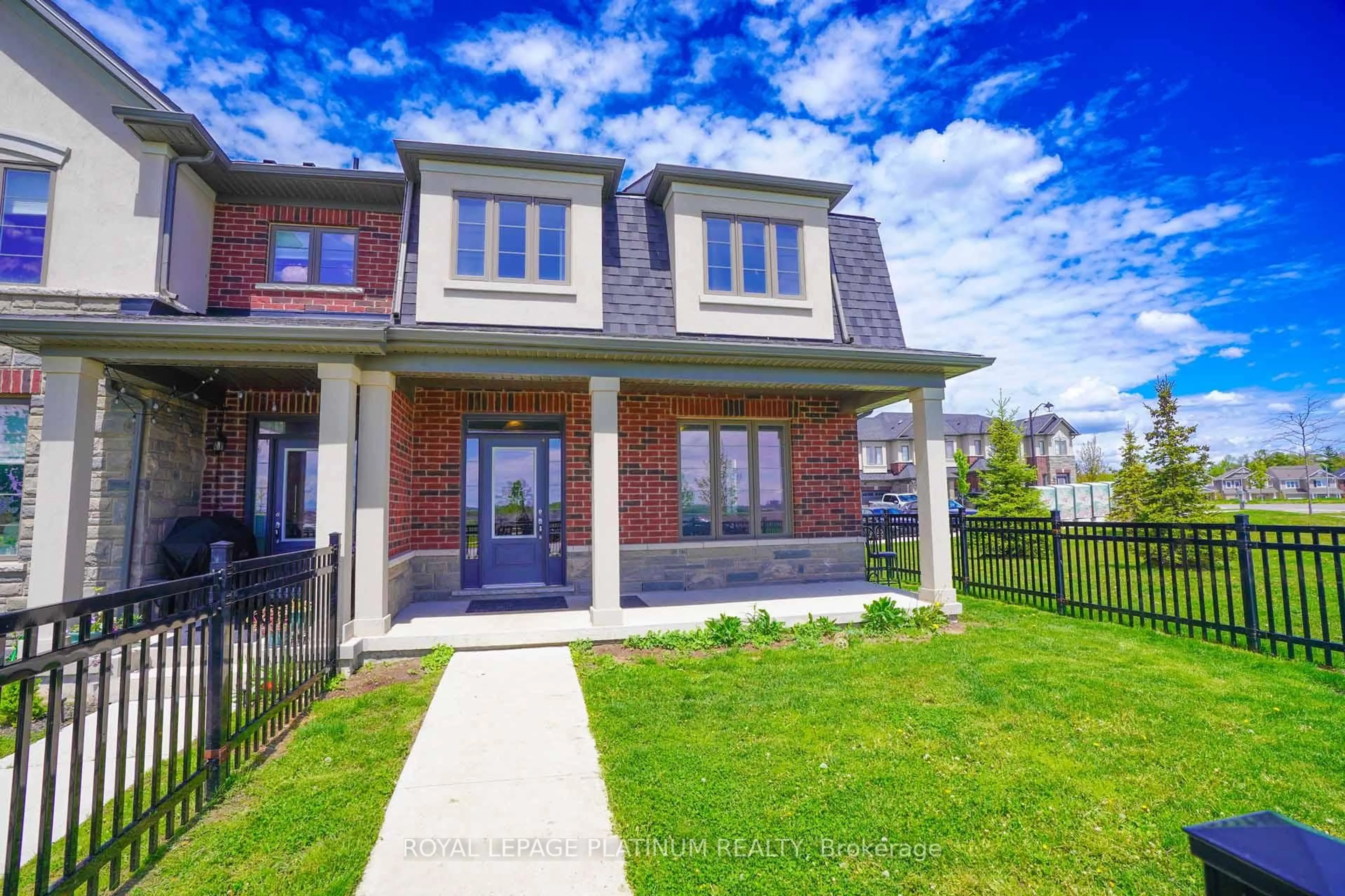 Home with brick exterior material, street for 324 Equestrian Way #71, Cambridge Ontario N3E 0E2