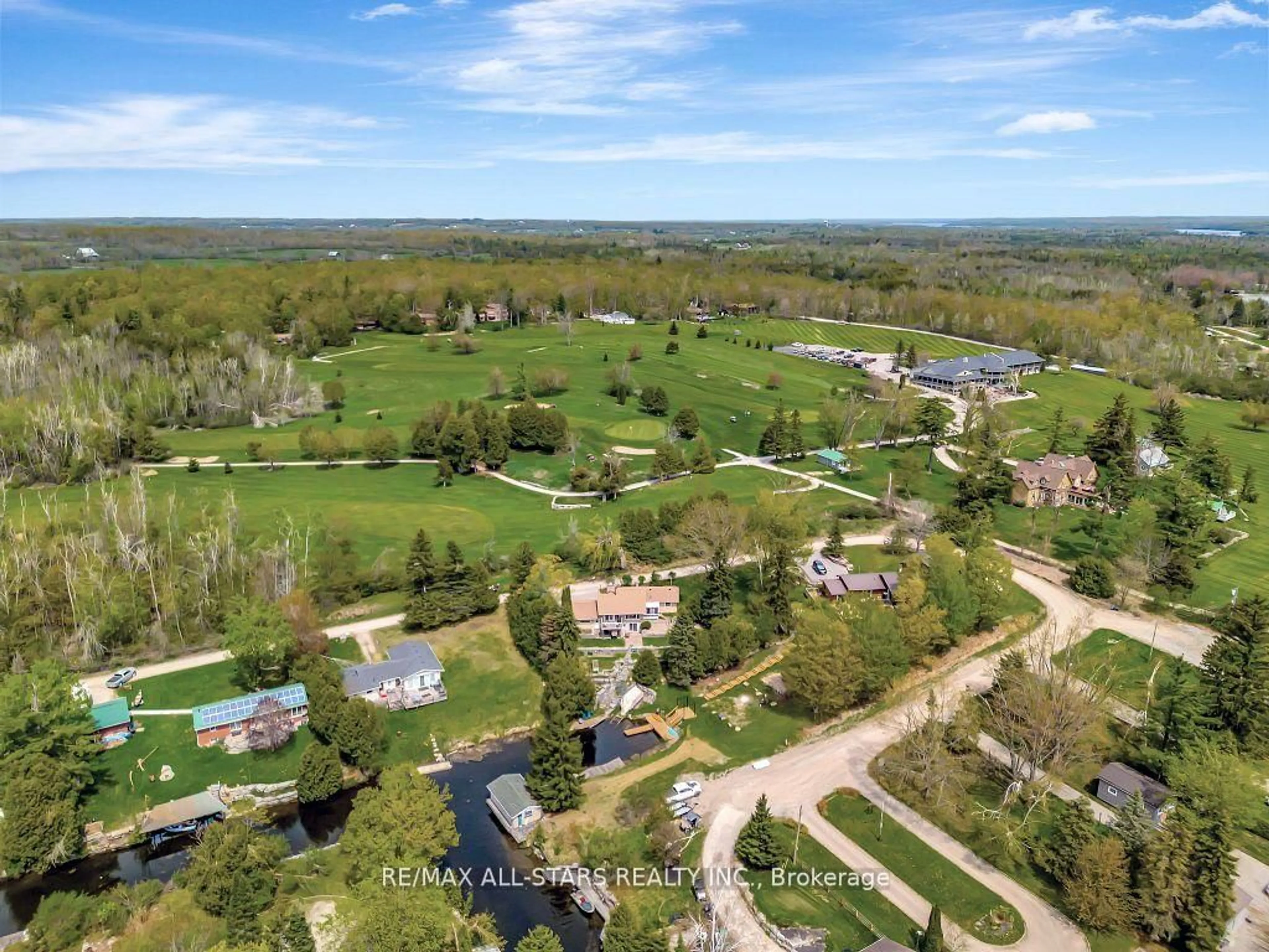 A pic from outside/outdoor area/front of a property/back of a property/a pic from drone, water/lake/river/ocean view for 88 Verulam Dr, Kawartha Lakes Ontario K0M 1N0