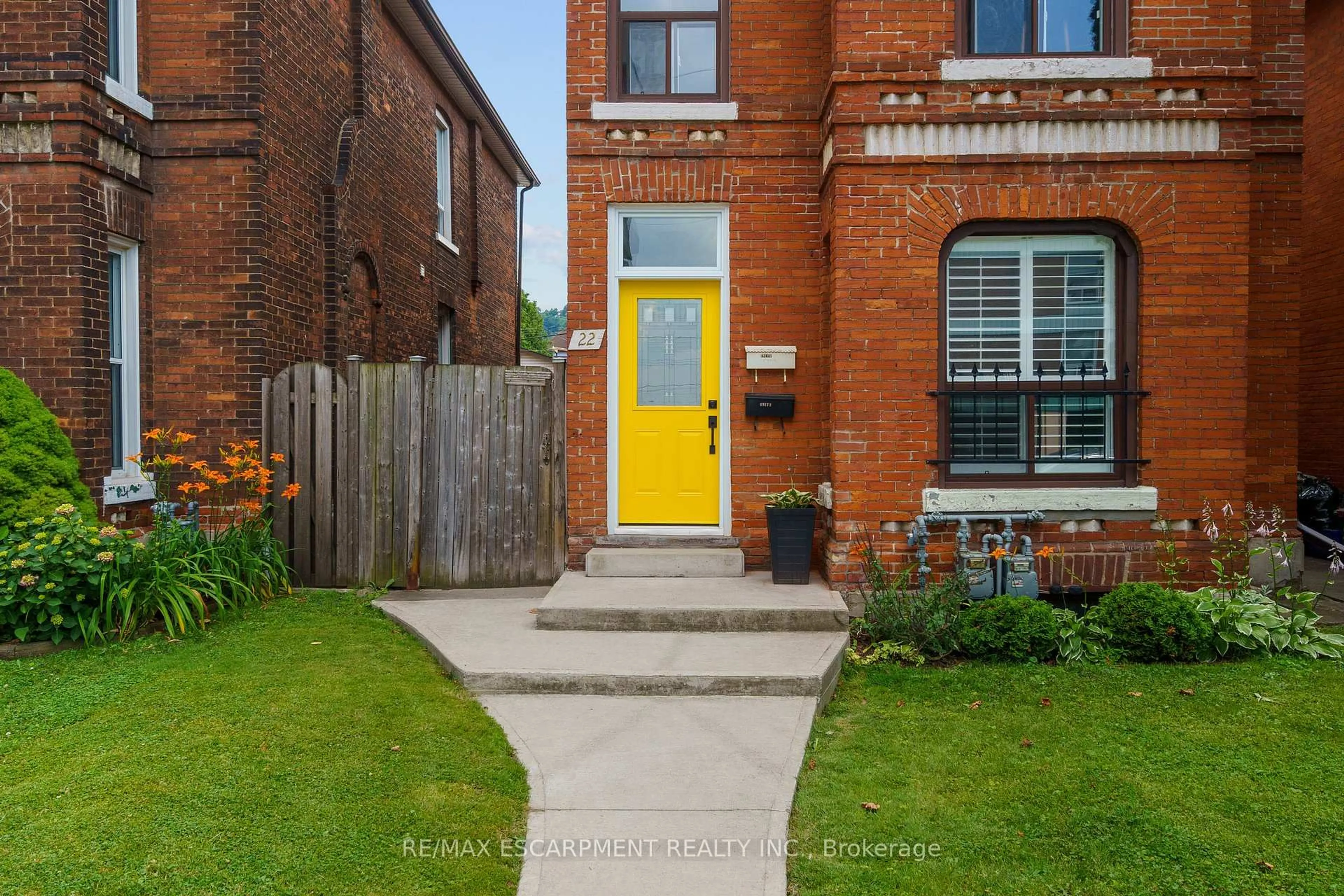 Home with brick exterior material, street for 22 Aikman Ave, Hamilton Ontario L8M 1P7