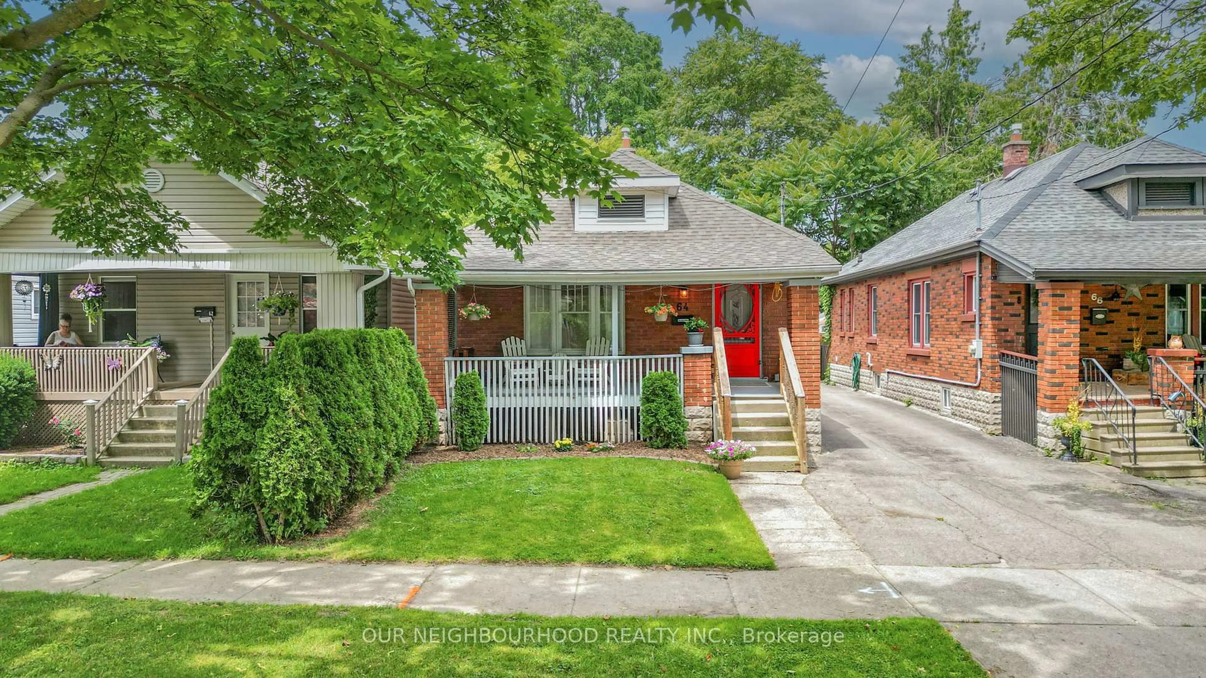 Home with brick exterior material, street for 64 Langarth St, London South Ontario N6C 1Z1
