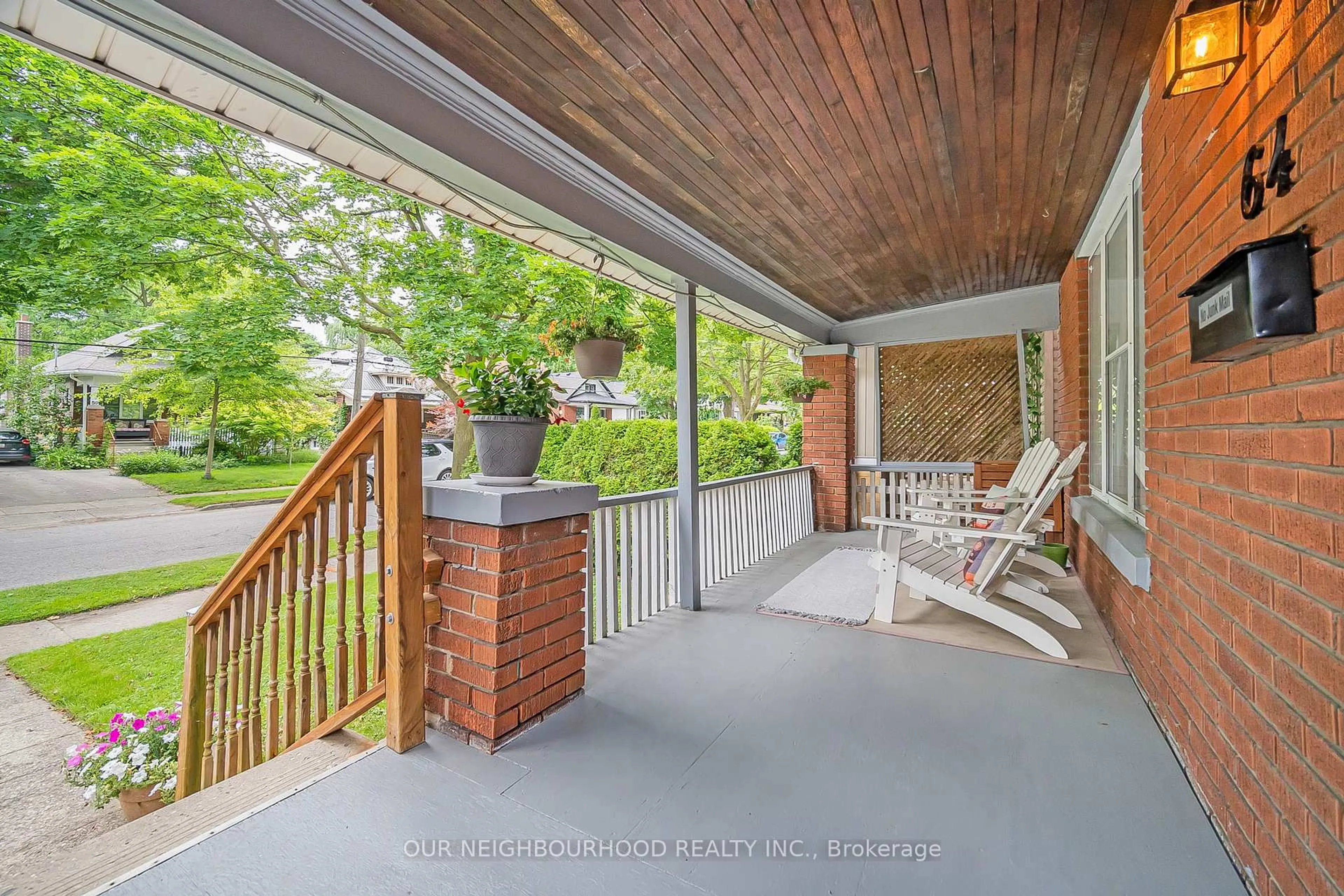 Patio, water/lake/river/ocean view for 64 Langarth St, London South Ontario N6C 1Z1