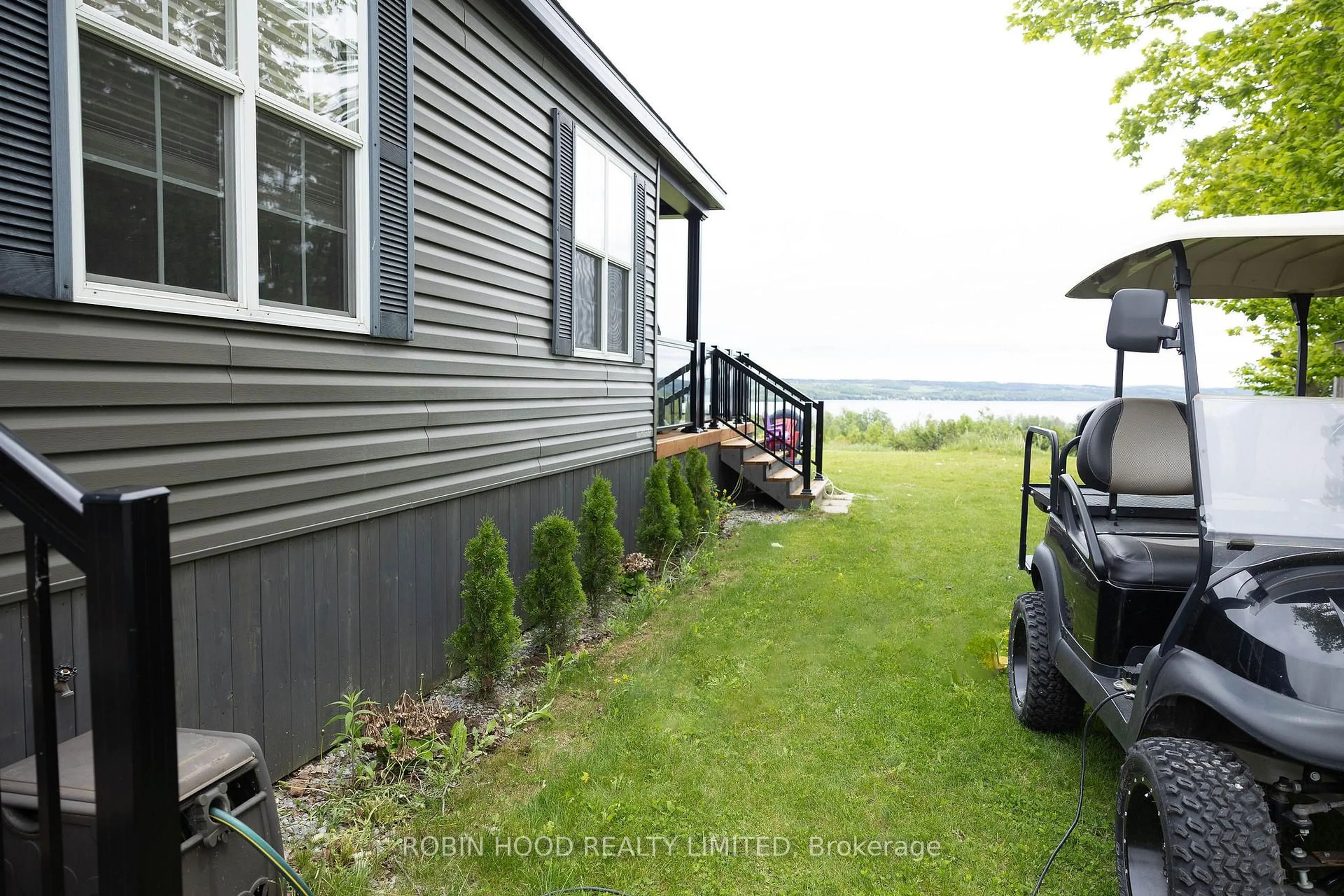 Patio, water/lake/river/ocean view for 1235 Villiers Line #12 Islemere, Otonabee-South Monaghan Ontario K0L 1Y0