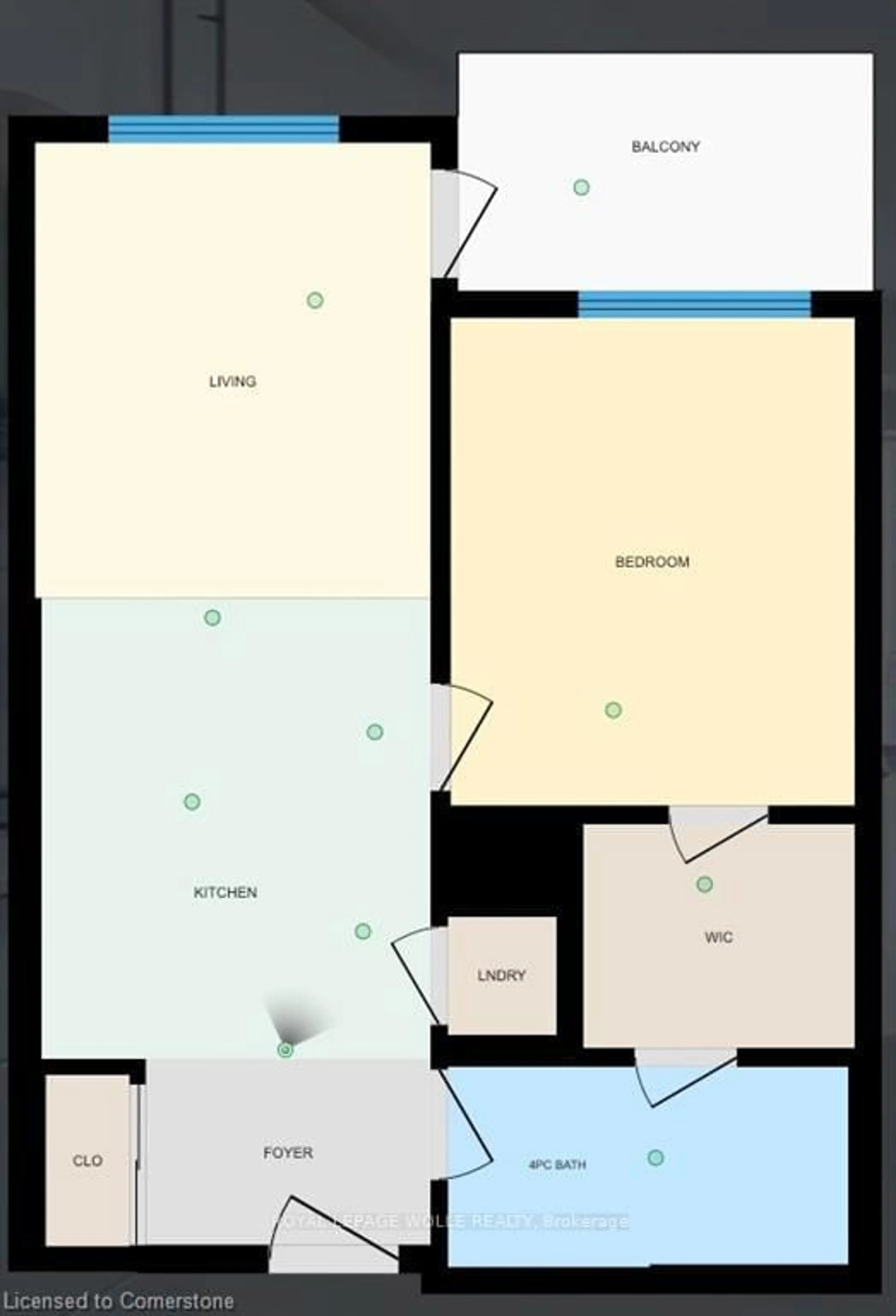 Floor plan for 247 Northfield Dr #410, Waterloo Ontario N2K 0H1