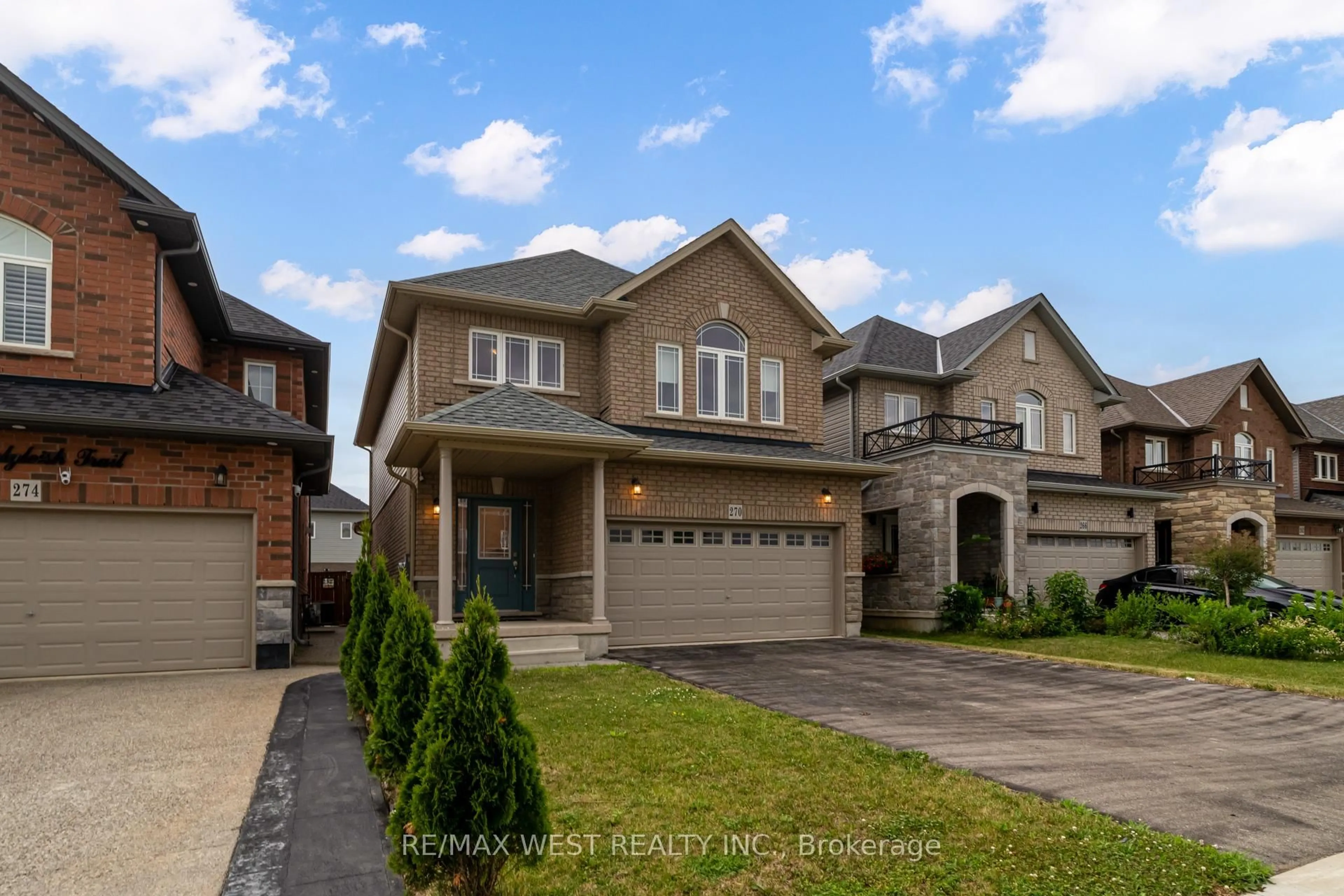 Home with brick exterior material, street for 270 Dalgleish Tr, Hamilton Ontario L0R 1P0