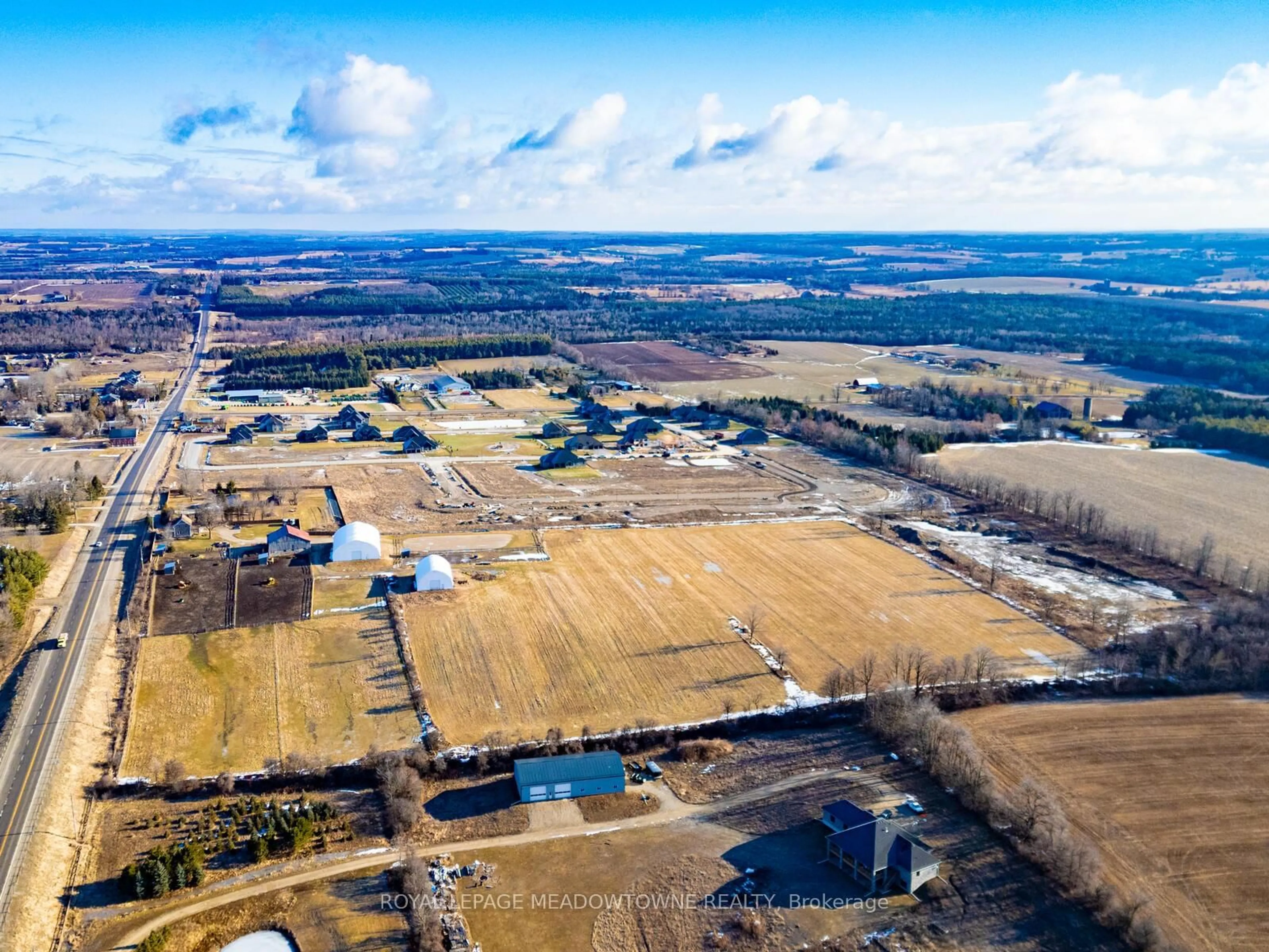 A pic from outside/outdoor area/front of a property/back of a property/a pic from drone, water/lake/river/ocean view for 8863 Wellington 124 Rd, Erin Ontario N1H 6H7