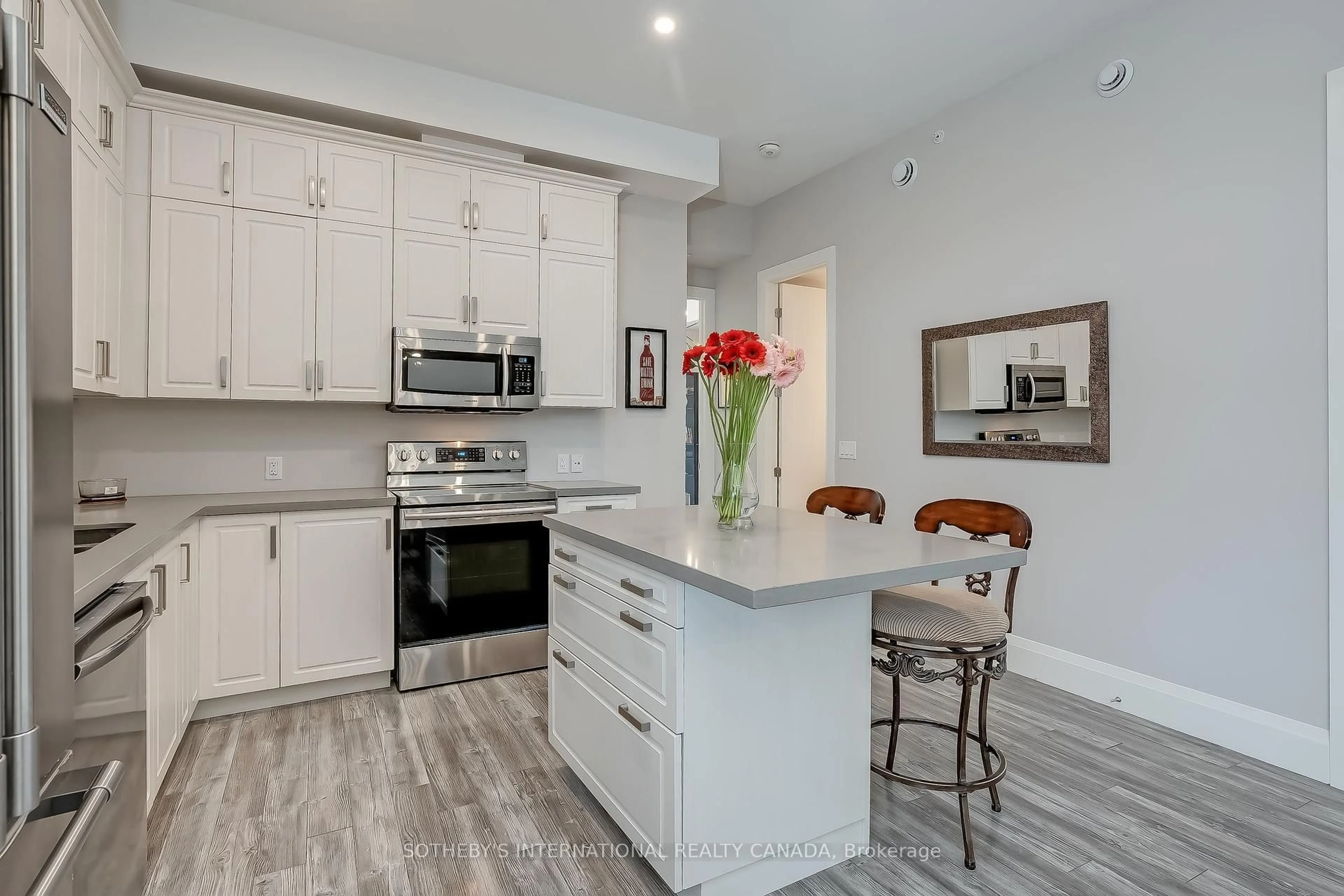 Open concept kitchen, unknown for 85 Morrell St #101B, Brantford Ontario N3T 4J6