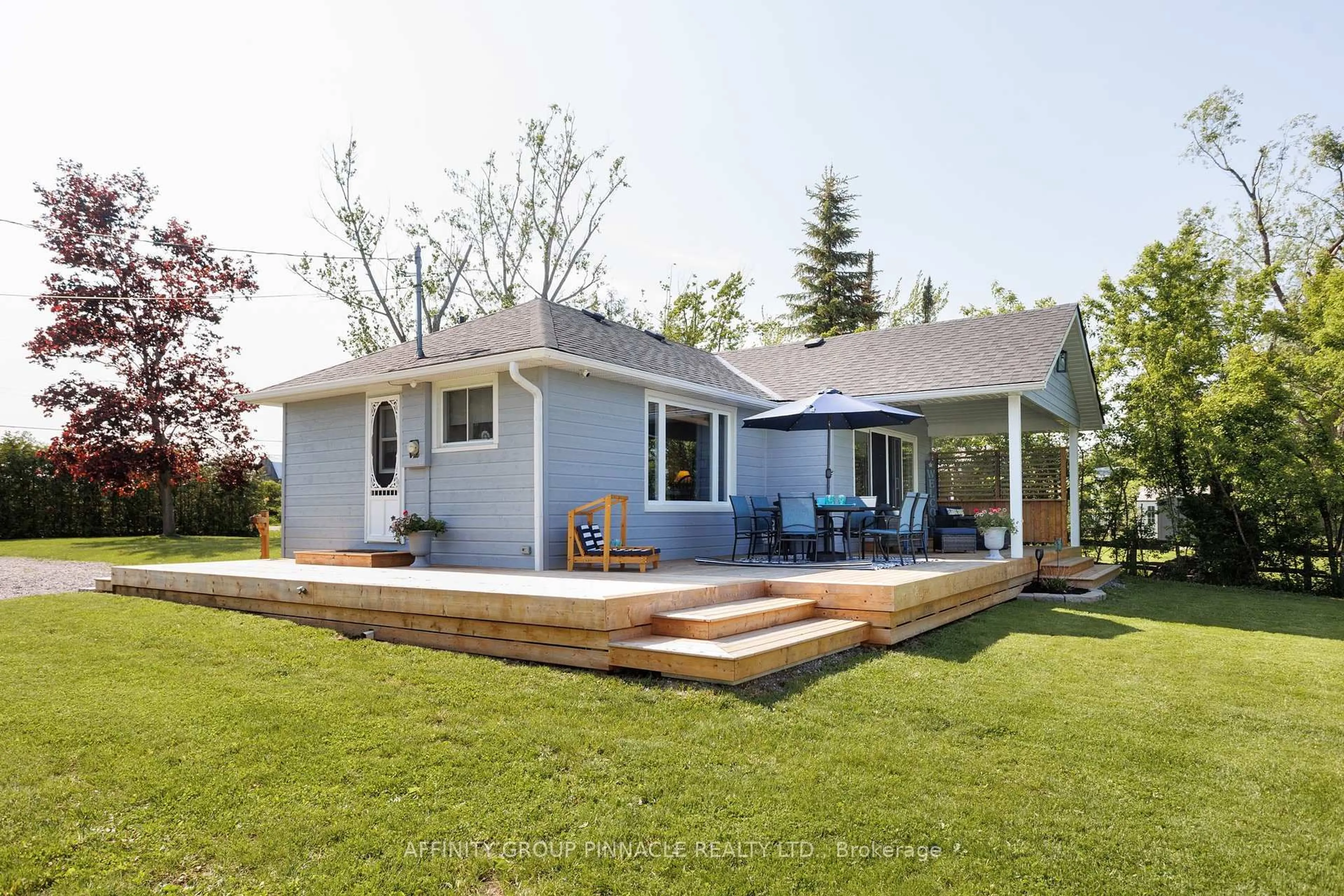 Home with vinyl exterior material, street for 12 Gillis St, Kawartha Lakes Ontario K0M 1N0