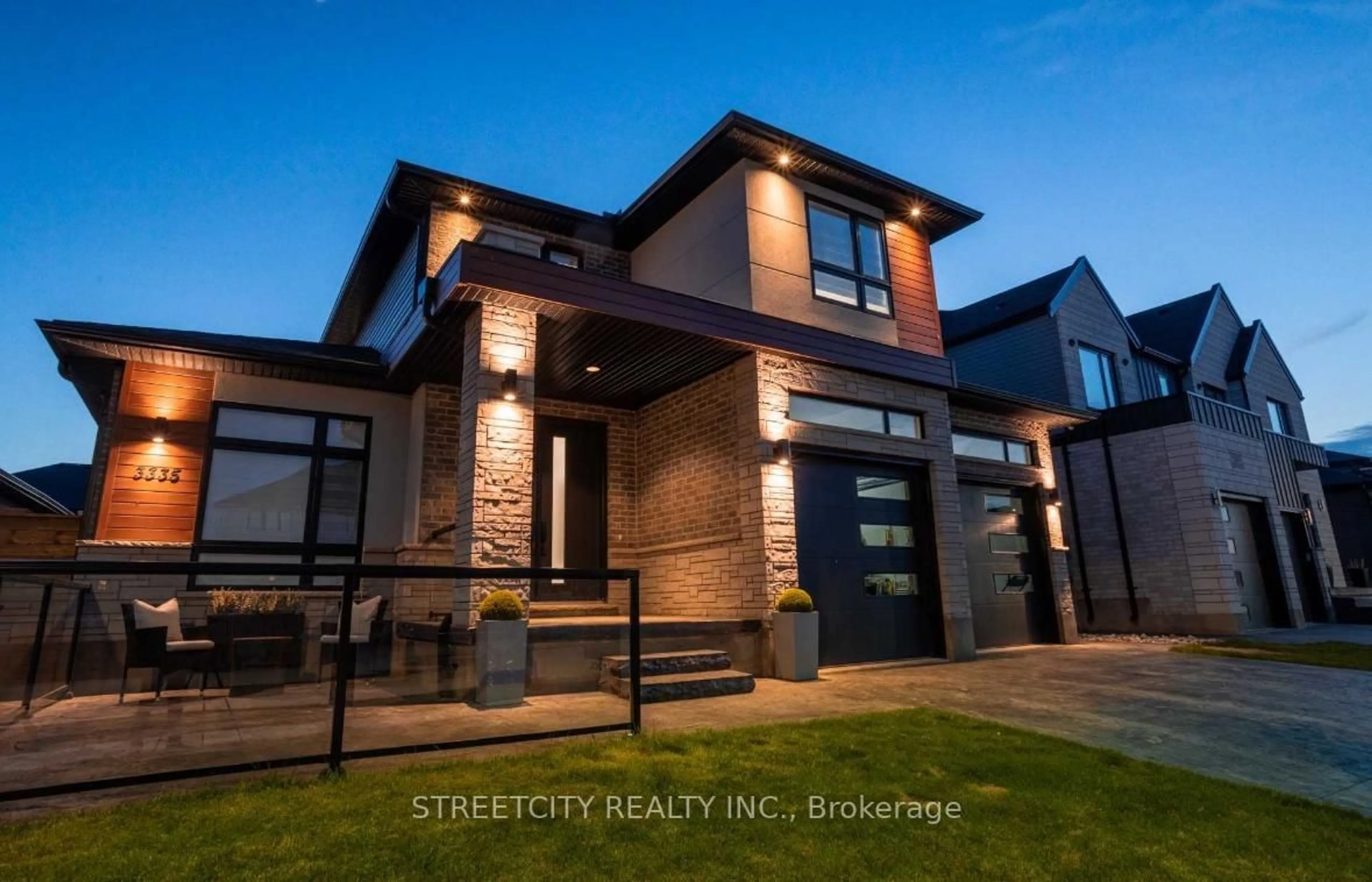 Home with brick exterior material, street for 3335 Mersea St, London South Ontario N6P 0A8