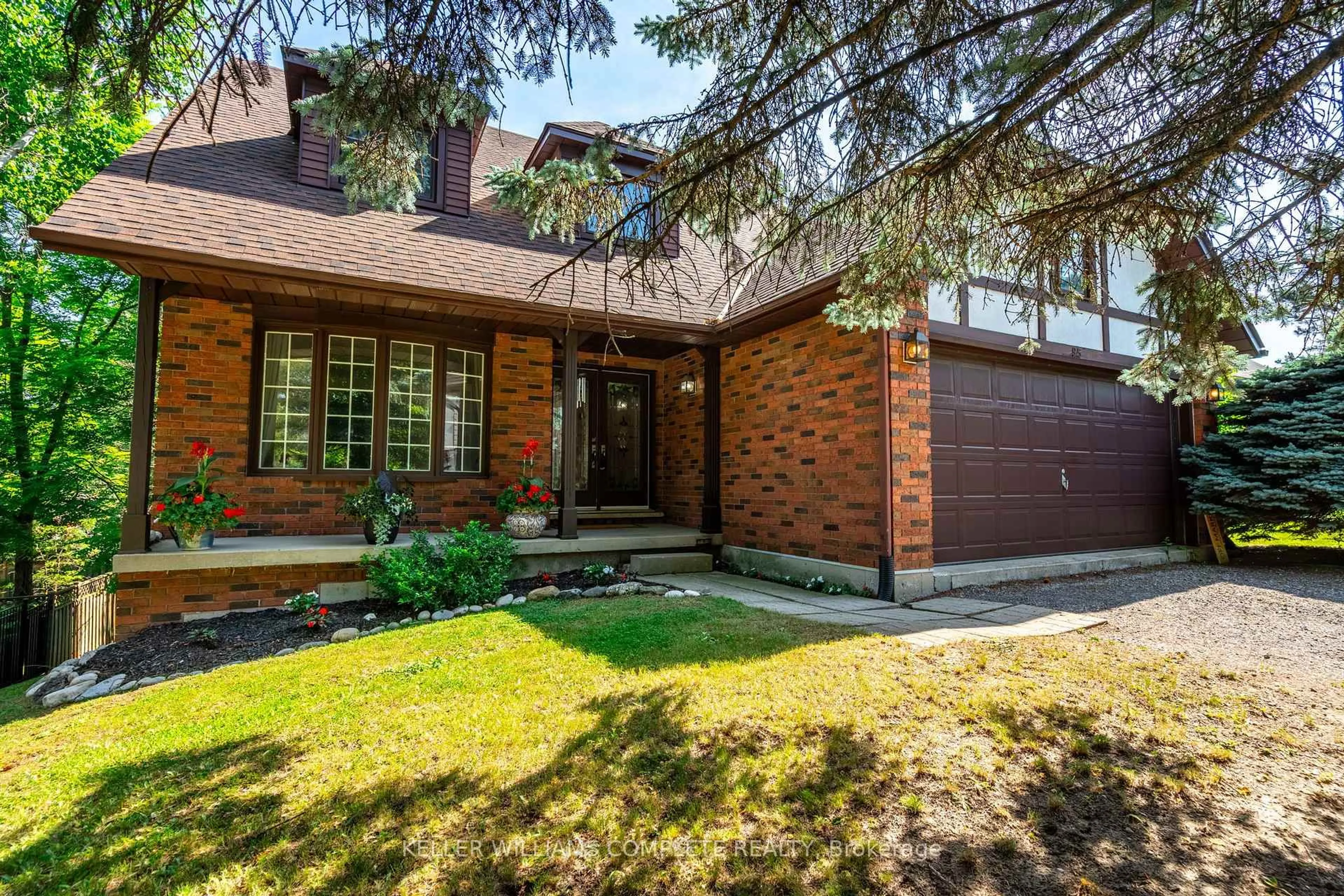 Home with brick exterior material, street for 95 Bluebell Cres, Hamilton Ontario L9K 1E9