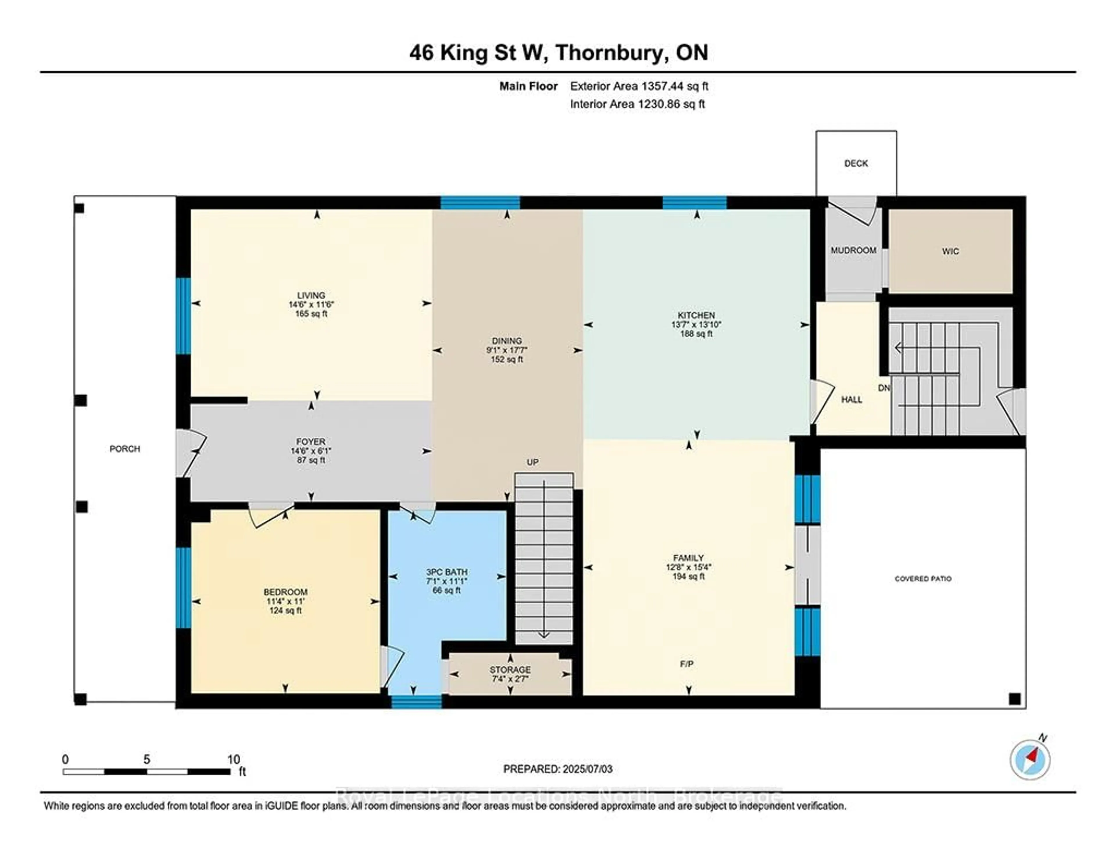 Floor plan for 46 King St, Blue Mountains Ontario N0H 2P0