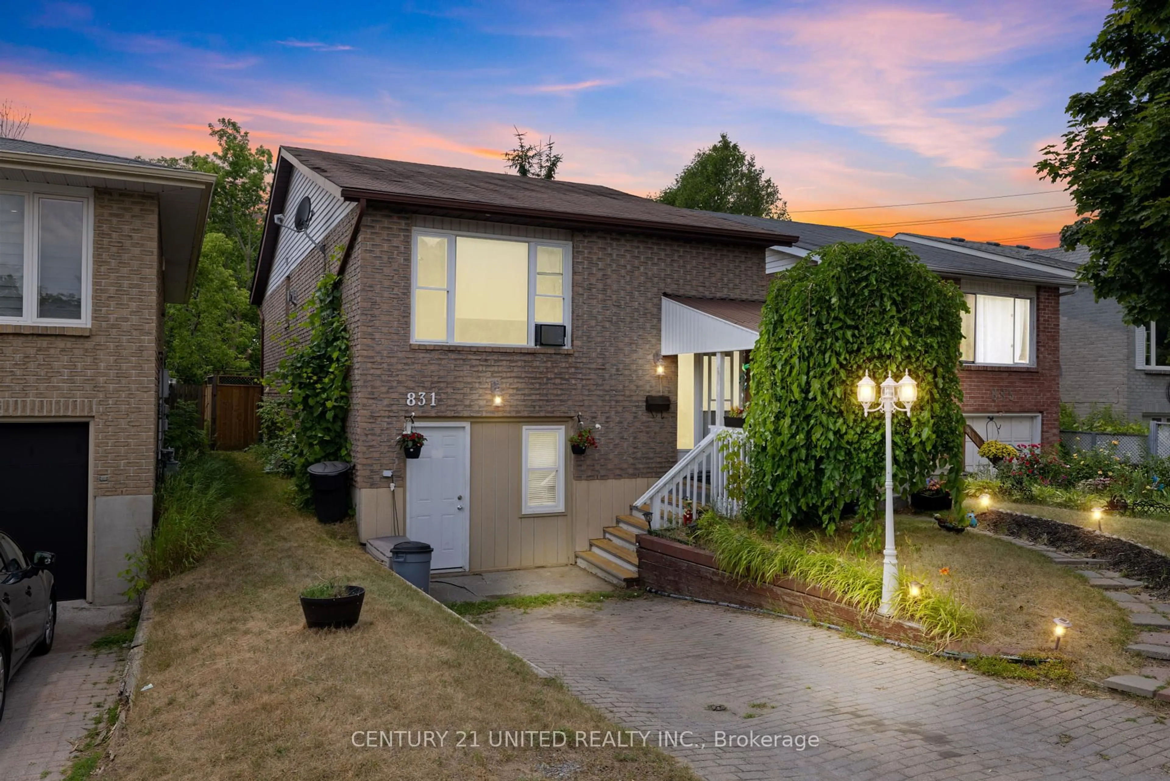 A pic from outside/outdoor area/front of a property/back of a property/a pic from drone, street for 831 Mountain Ash Rd, Peterborough South Ontario K9J 8K2