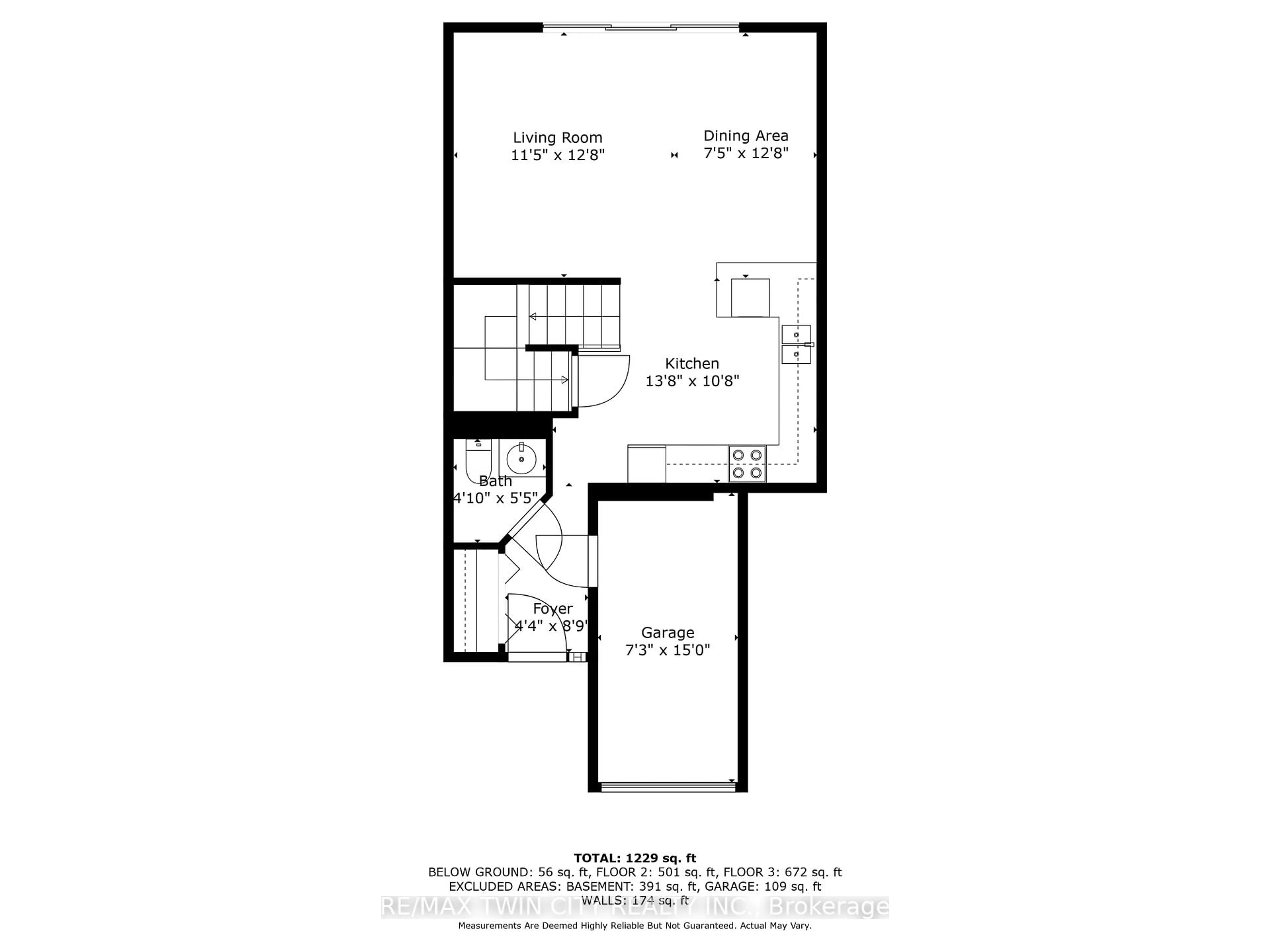 Floor plan for 316 Fallowfield Dr, Kitchener Ontario N2C 0A9