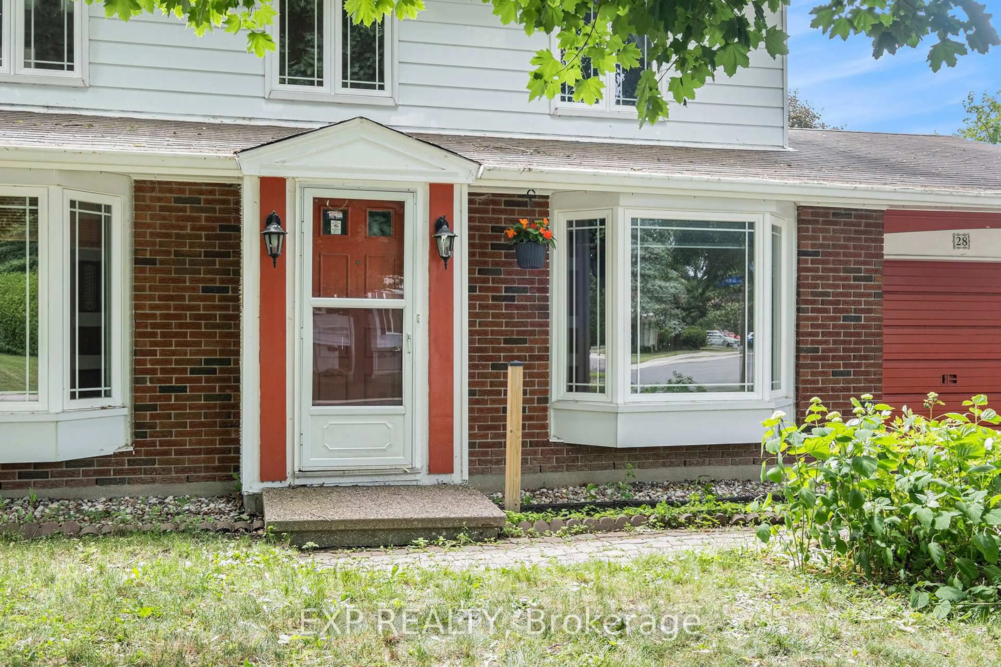 Home with brick exterior material, street for 28 Ashgrove Cres, Ottawa Ontario K2G 0S3