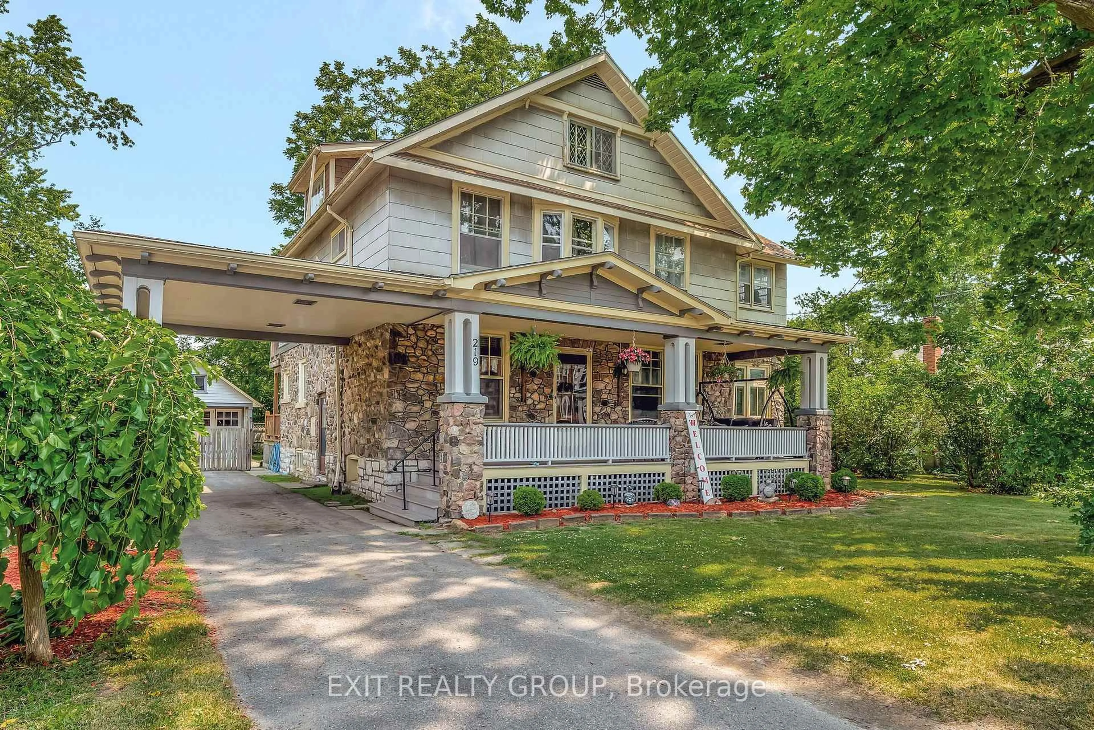 Home with brick exterior material, street for 219 East St, Greater Napanee Ontario K7R 1T2