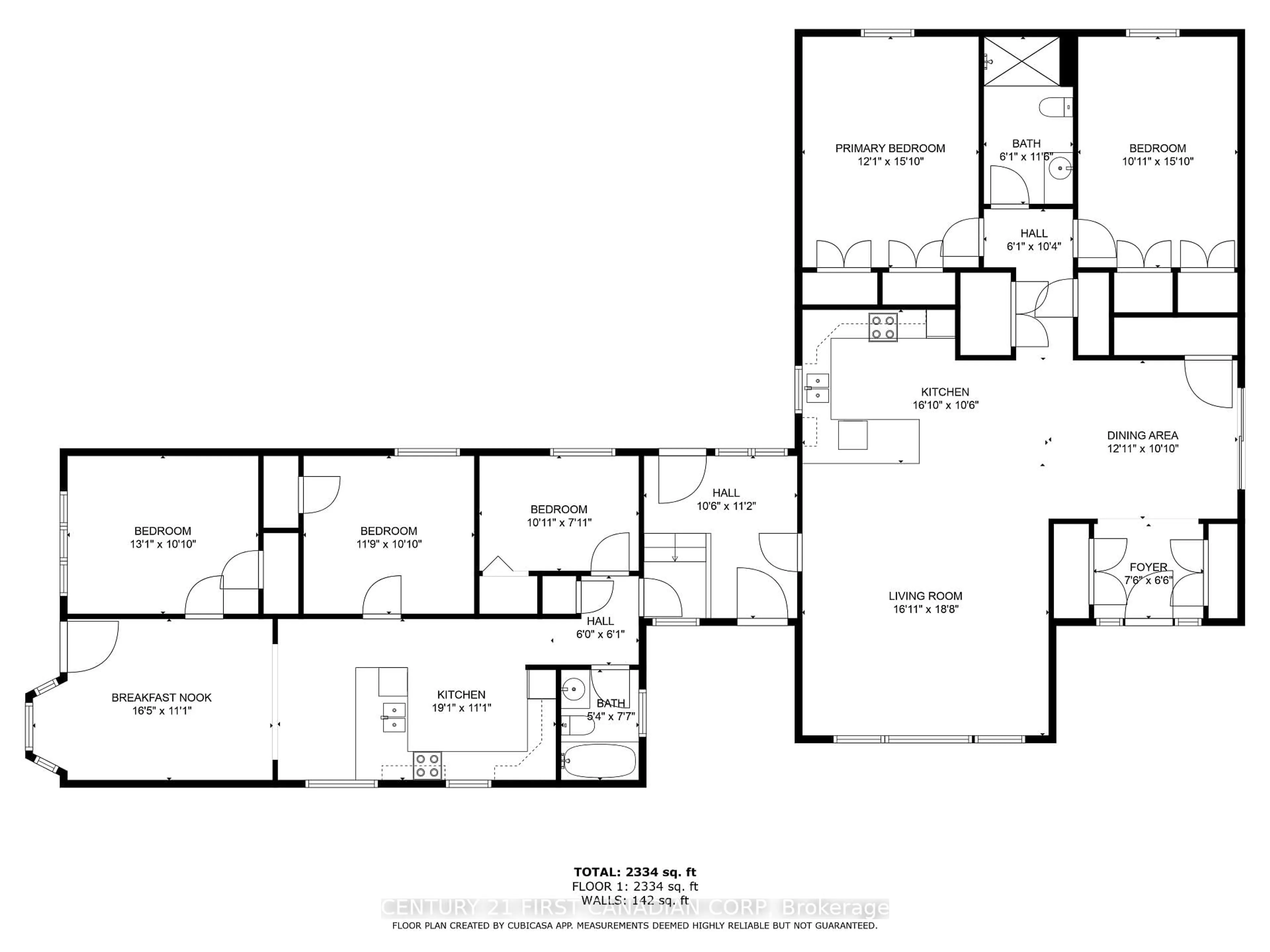 Floor plan for 310 St Paul Ave, Brantford Ontario N3R 4M8