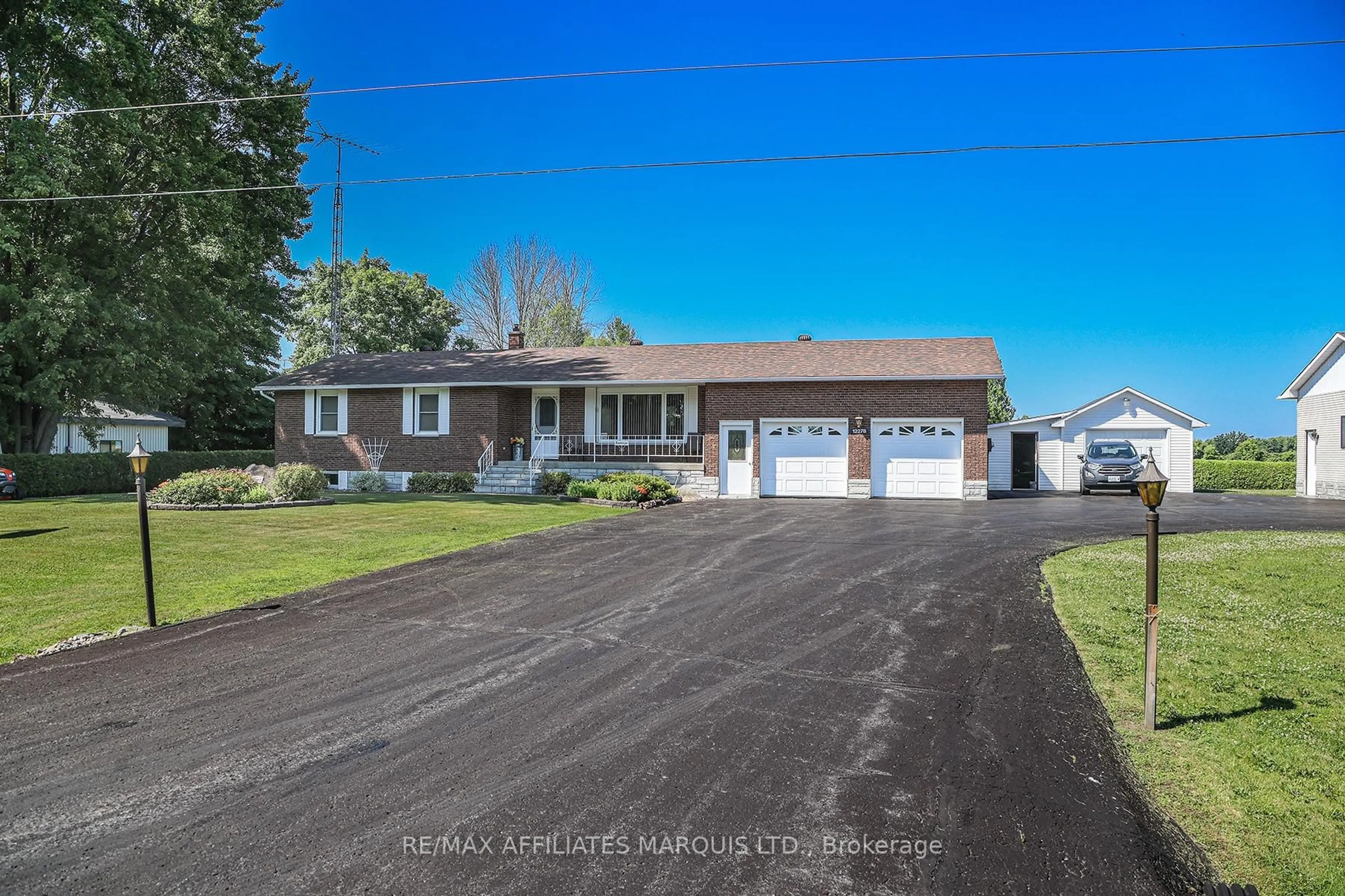 Home with vinyl exterior material, street for 12278 County Rd 18 Rd, South Dundas Ontario K0C 2H0