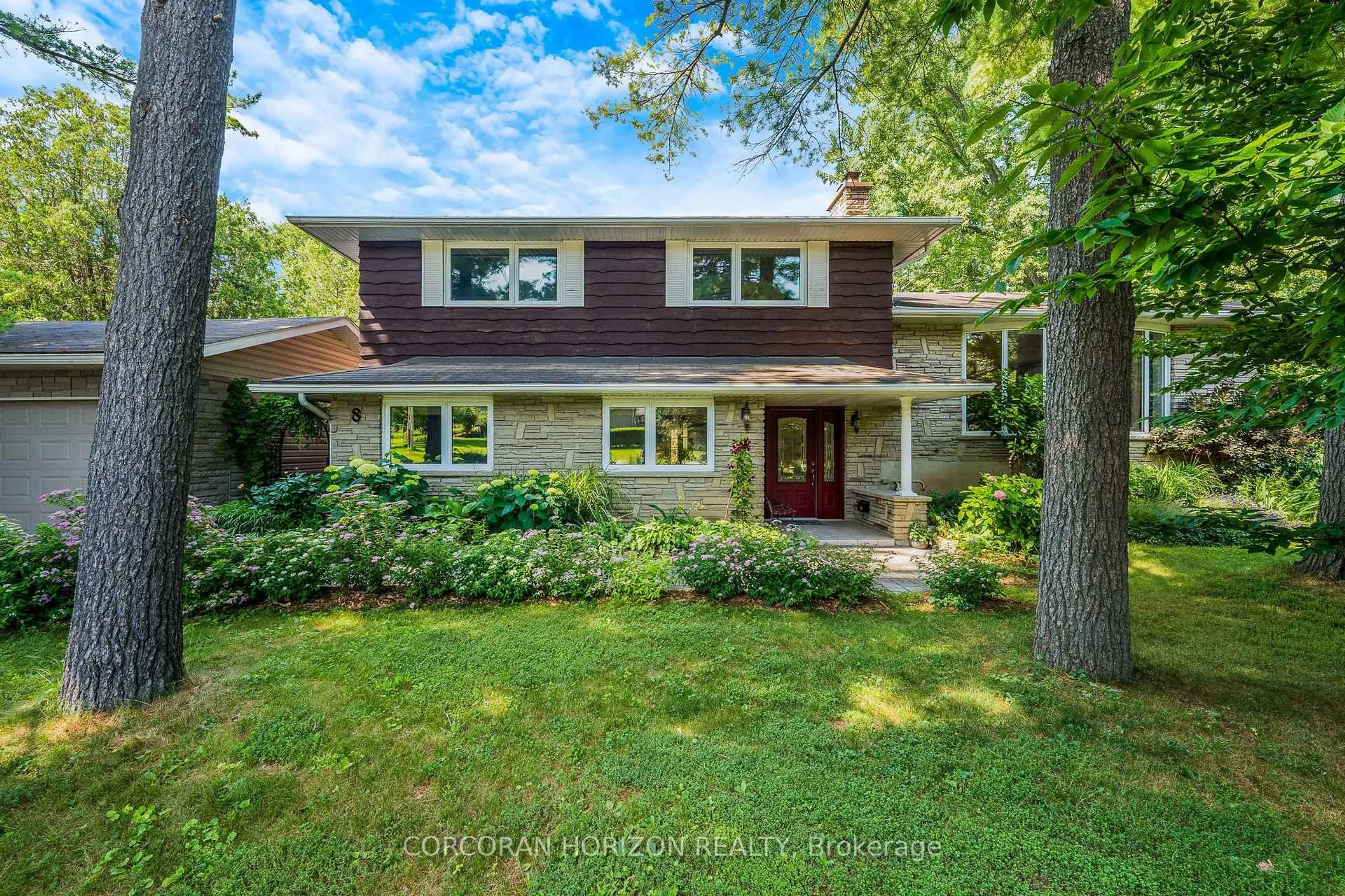 Home with brick exterior material, street for 8 Sunbridge Cres, Kitchener Ontario N2K 1T3