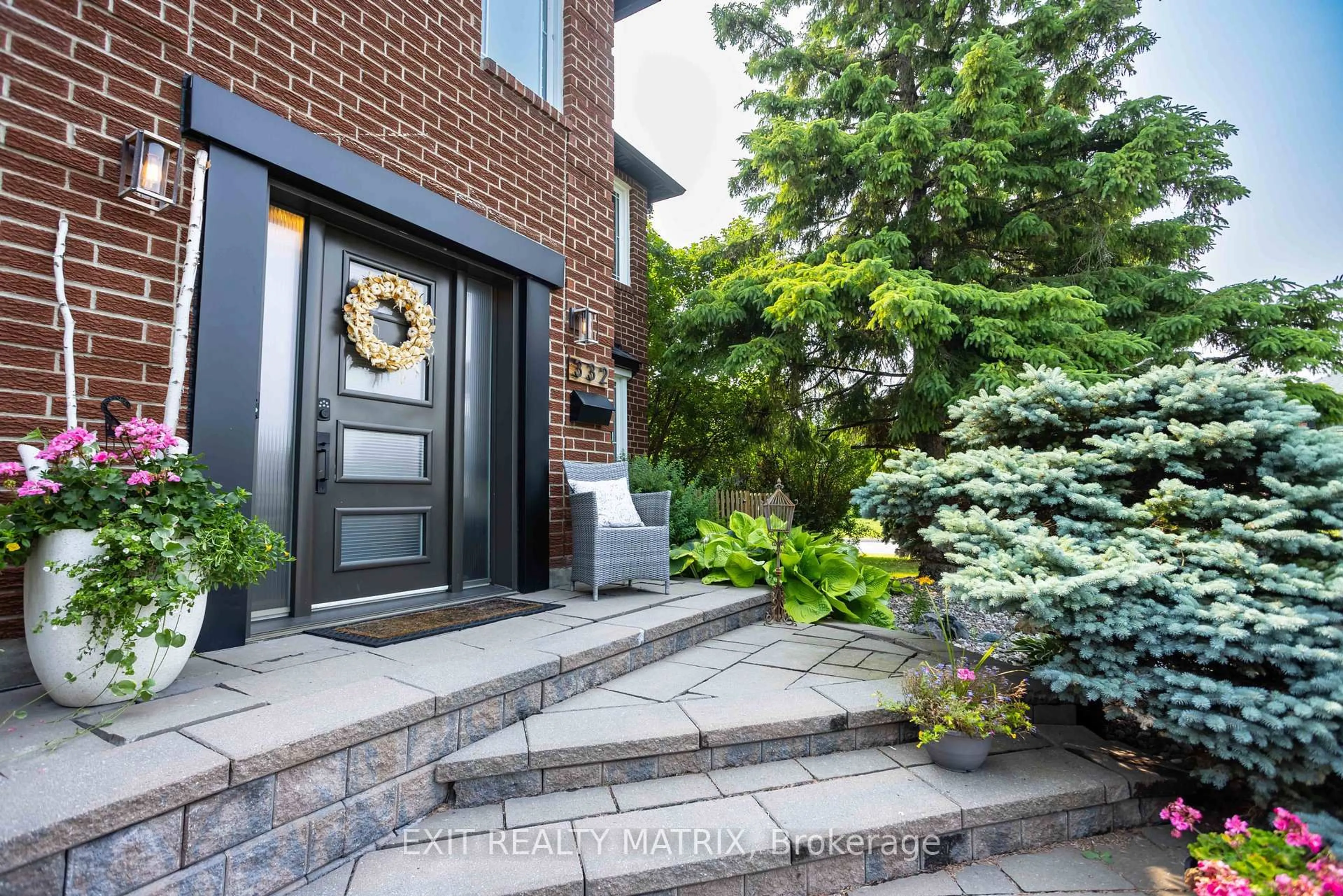 Home with brick exterior material, street for 332 River Ridge Cres, Ottawa Ontario K1E 3N1
