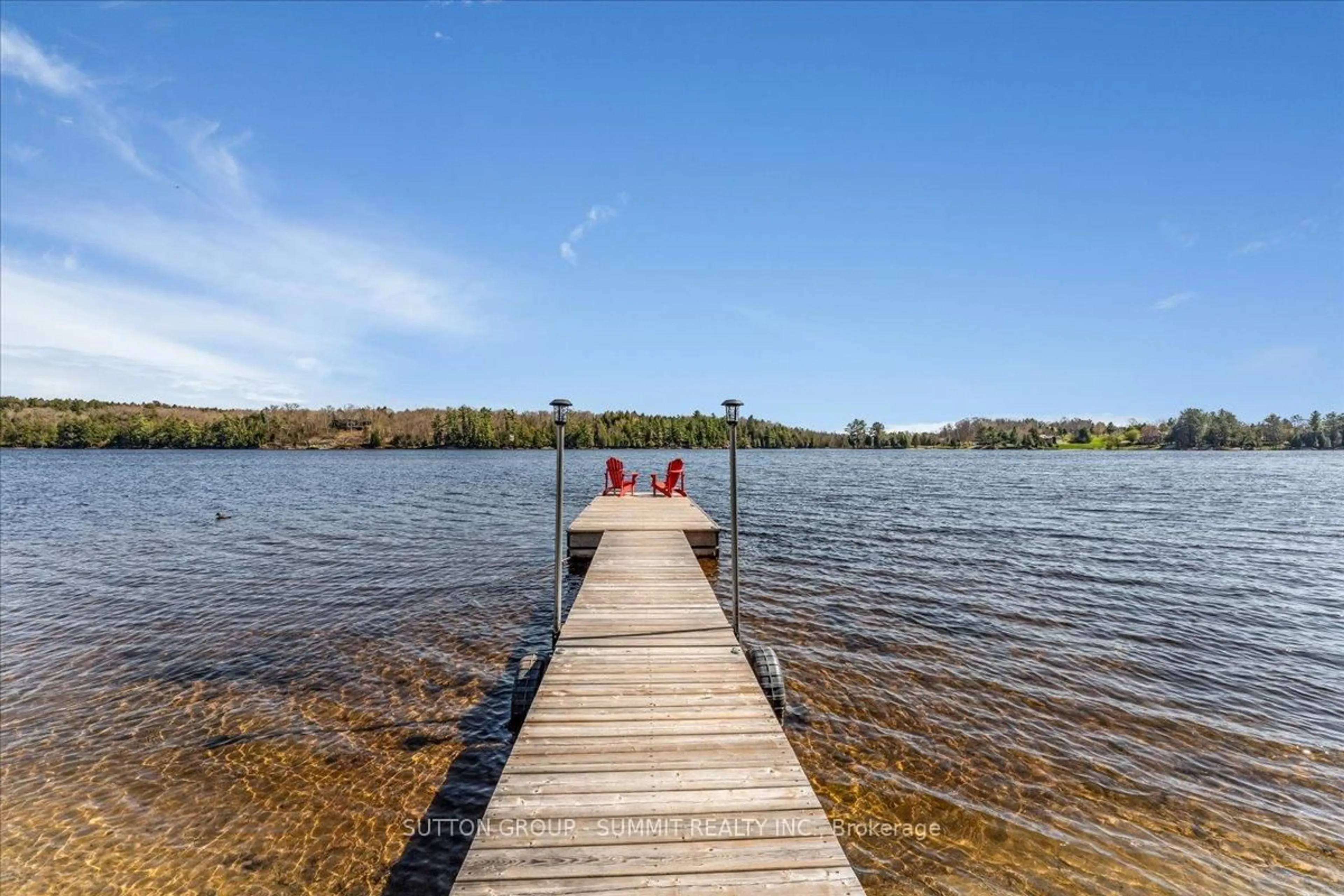 Patio, water/lake/river/ocean view for 1 WINDY Lane, McDougall Ontario P2A 2W9