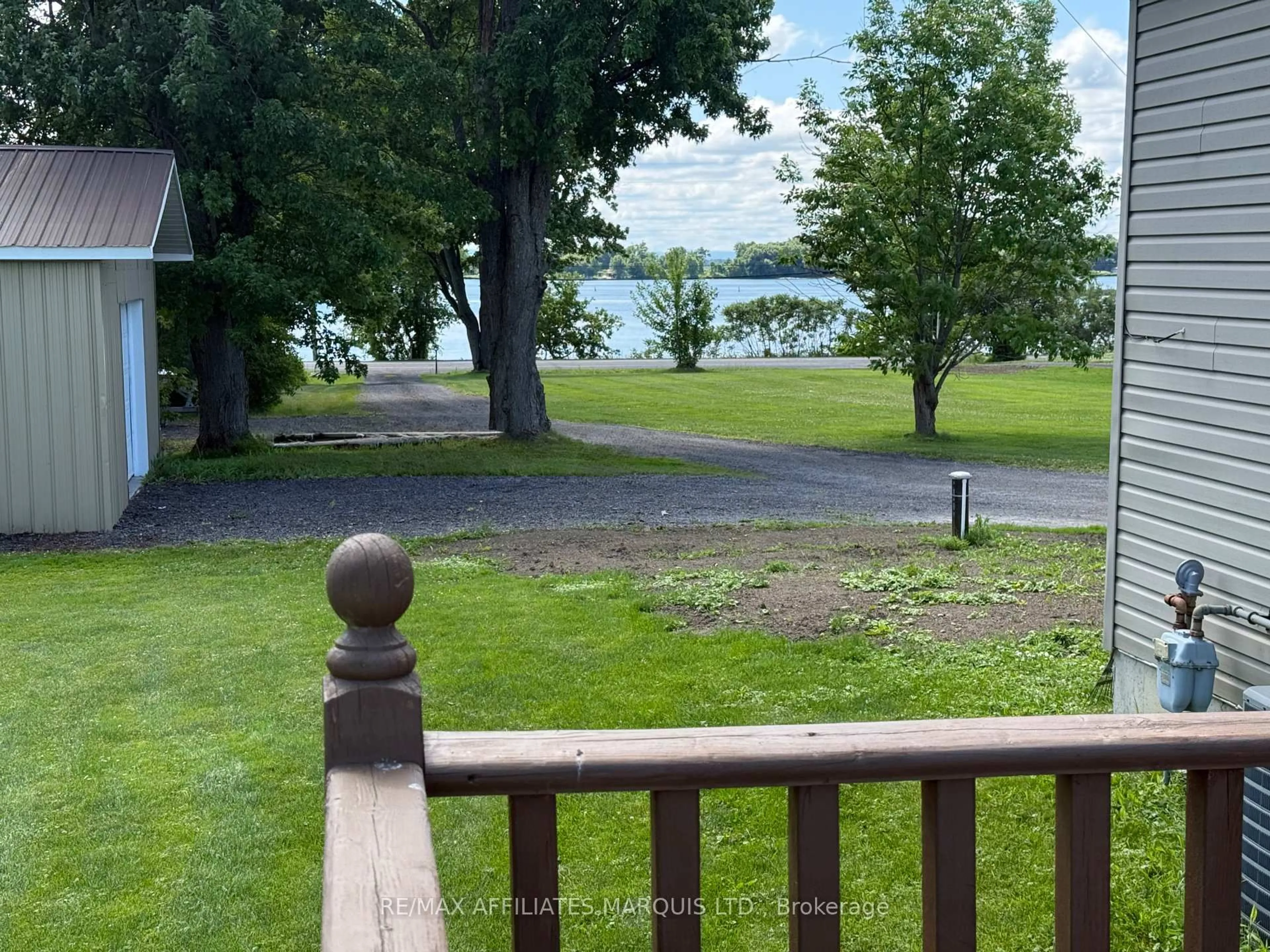 Patio, water/lake/river/ocean view for 19249 County 2 Rd, South Glengarry Ontario K0C 2E0