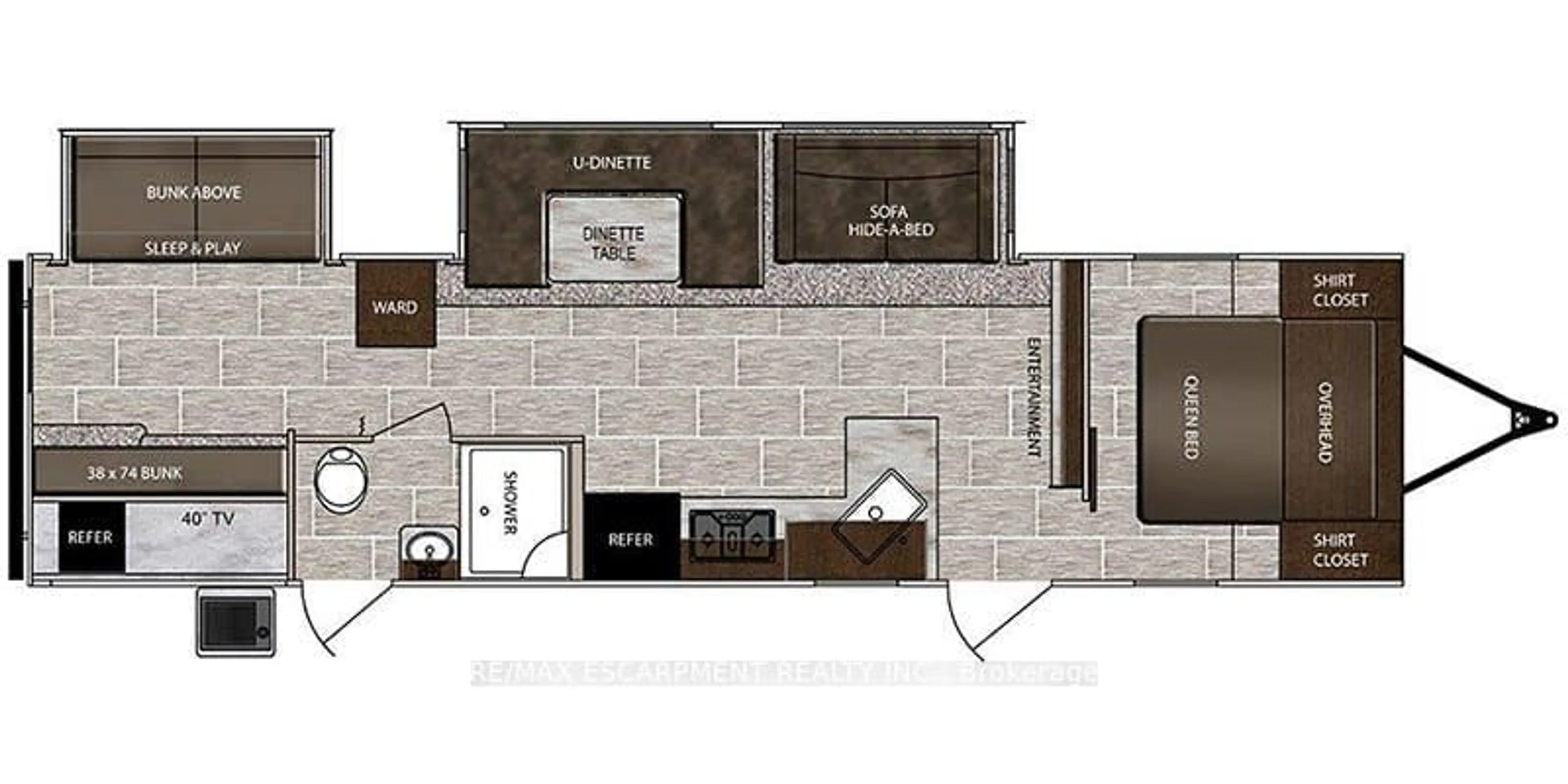 Floor plan for 387 Baxter Loop Rd, Georgian Bay Ontario P0E 1E0