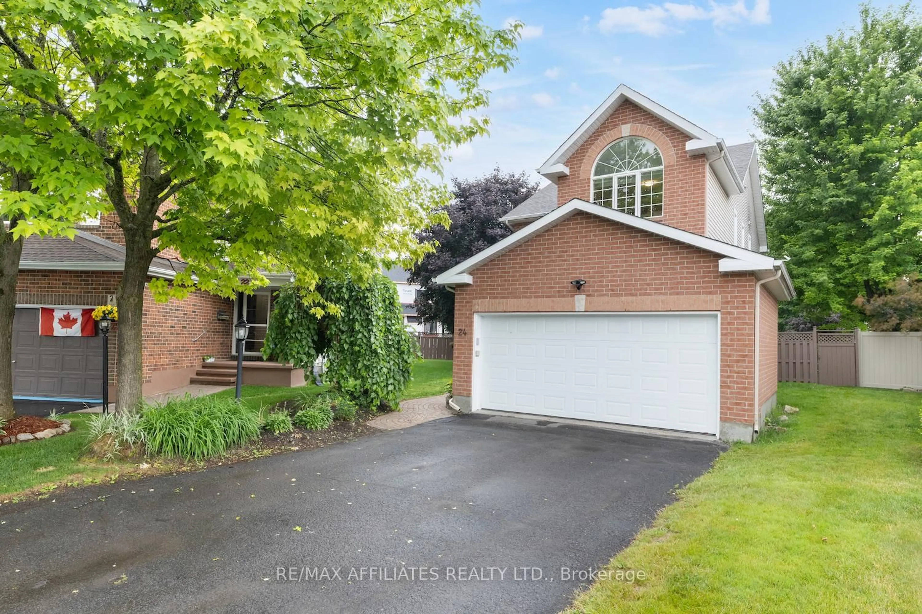 Home with brick exterior material, street for 24 James Long Crt, Ottawa Ontario K2J 4R1