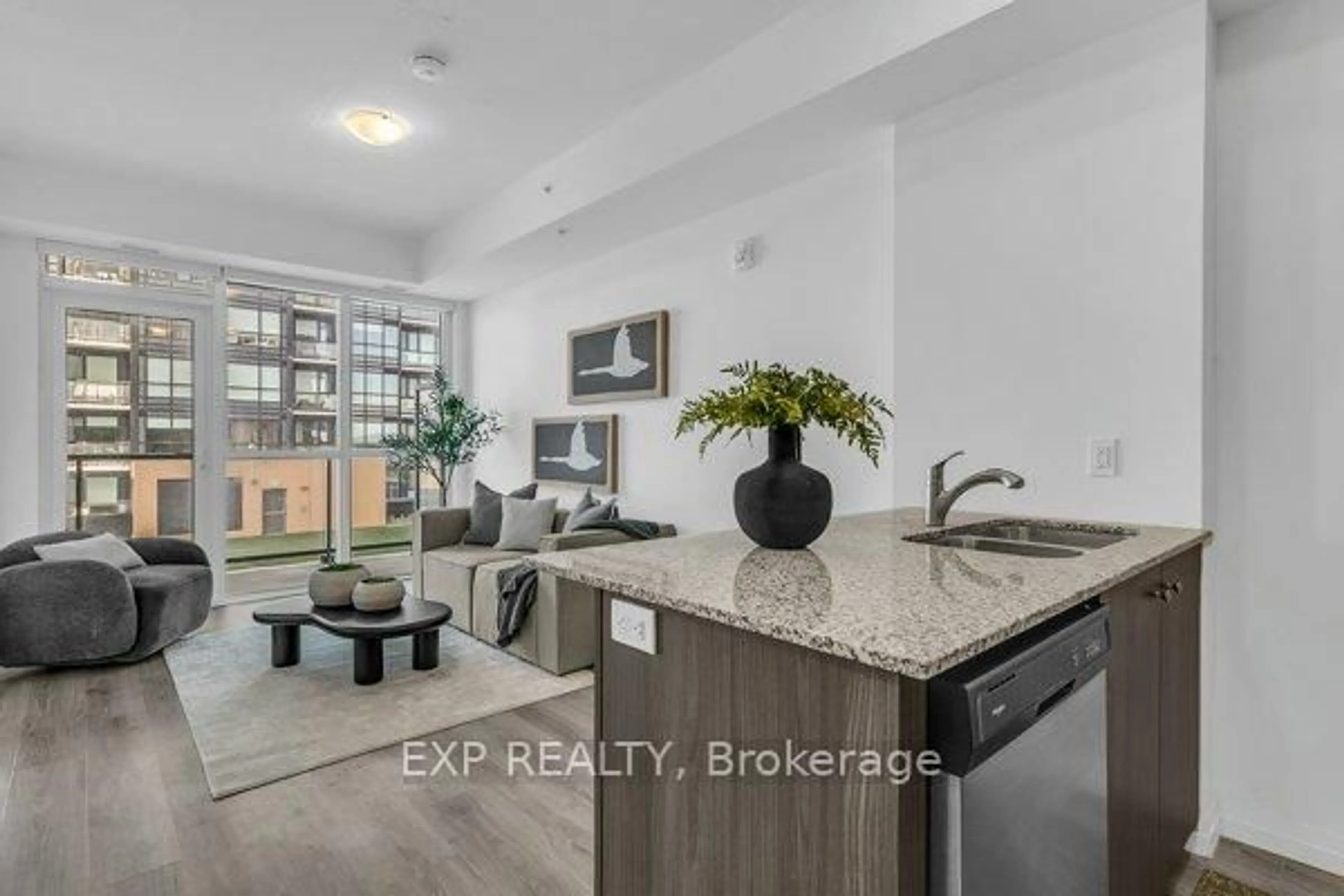 Open concept kitchen, unknown for 108 Garment St #612, Kitchener Ontario N2G 0E2