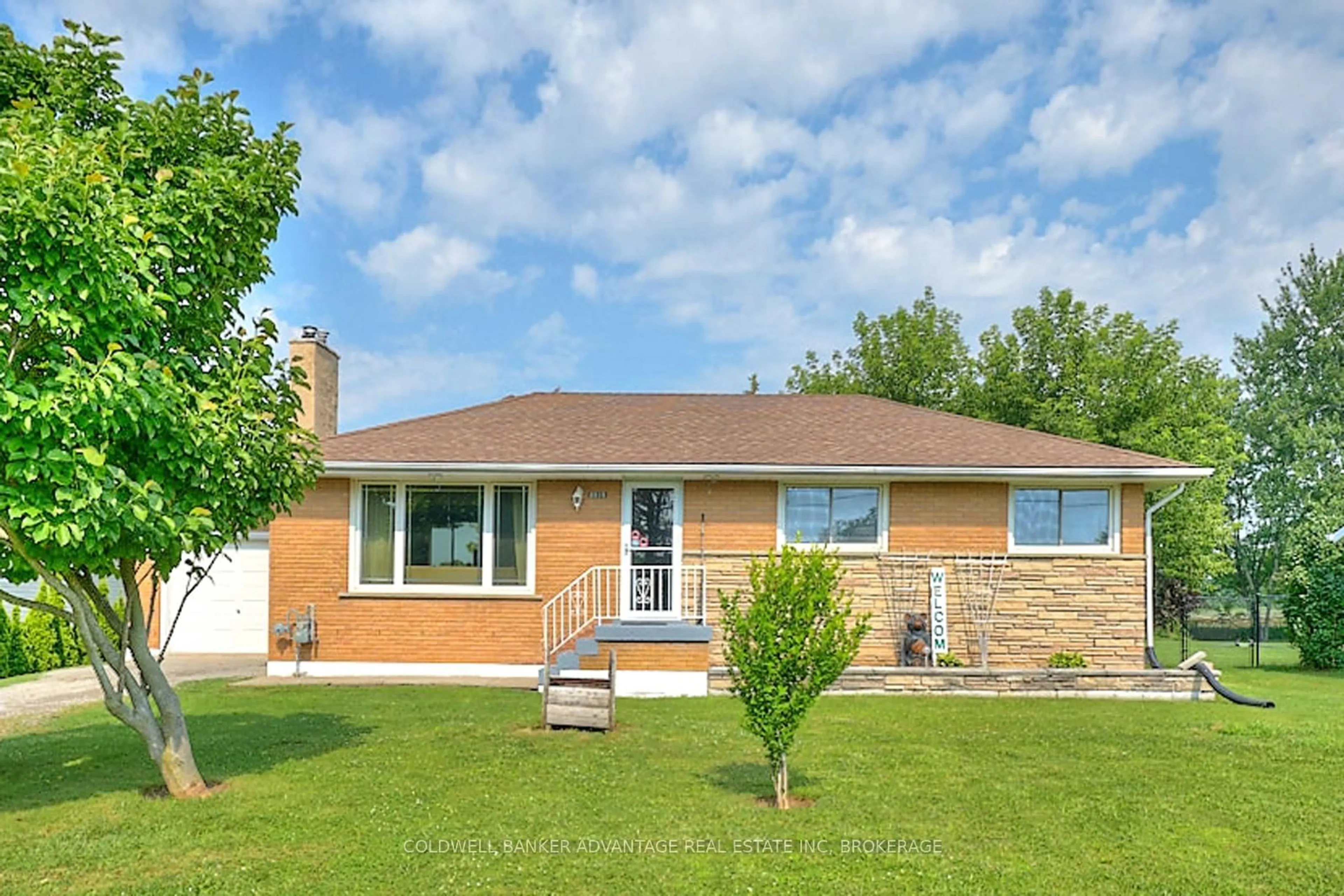 Home with brick exterior material, street for 3314 TRINITY CHURCH Rd, Hamilton Ontario L0R 1W0